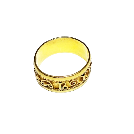 Bague Jonc en Or Jaune 18KTaille-62
