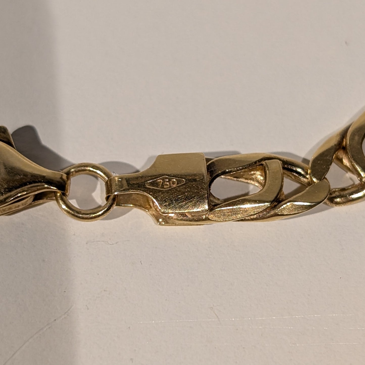 Collier Matinée Or Jaune 18K Maille Marine 23.51 Grs