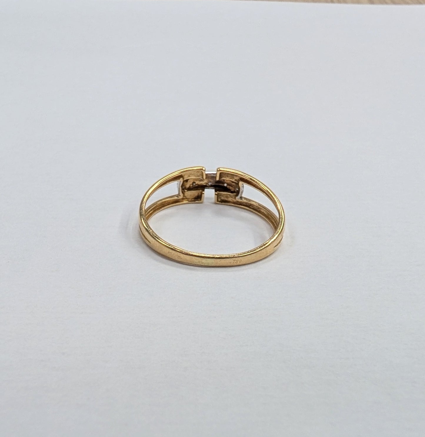 Baguette en Or 18K Taille-55