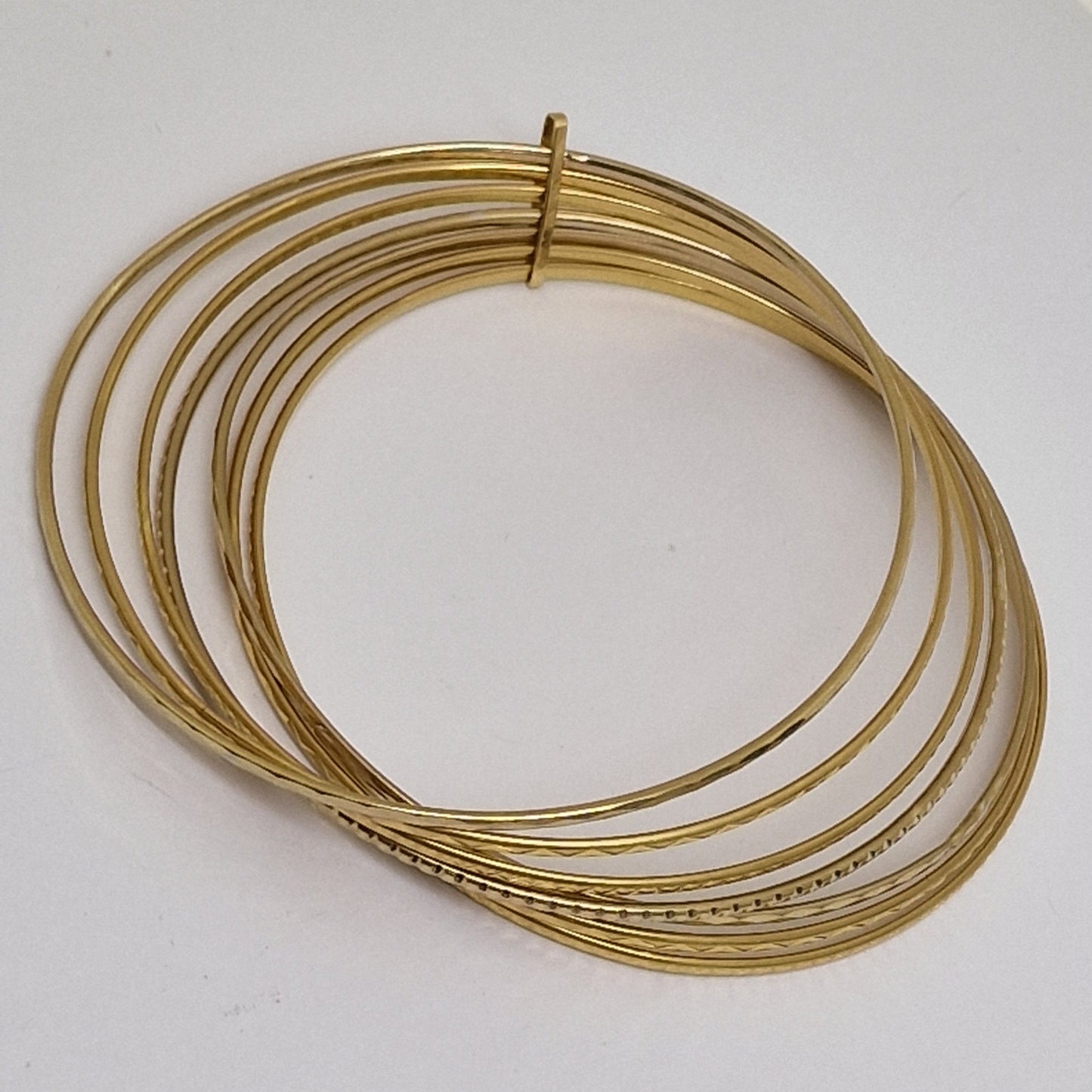 Bracelet Jonc en or jaune 18K 16.61 Grs