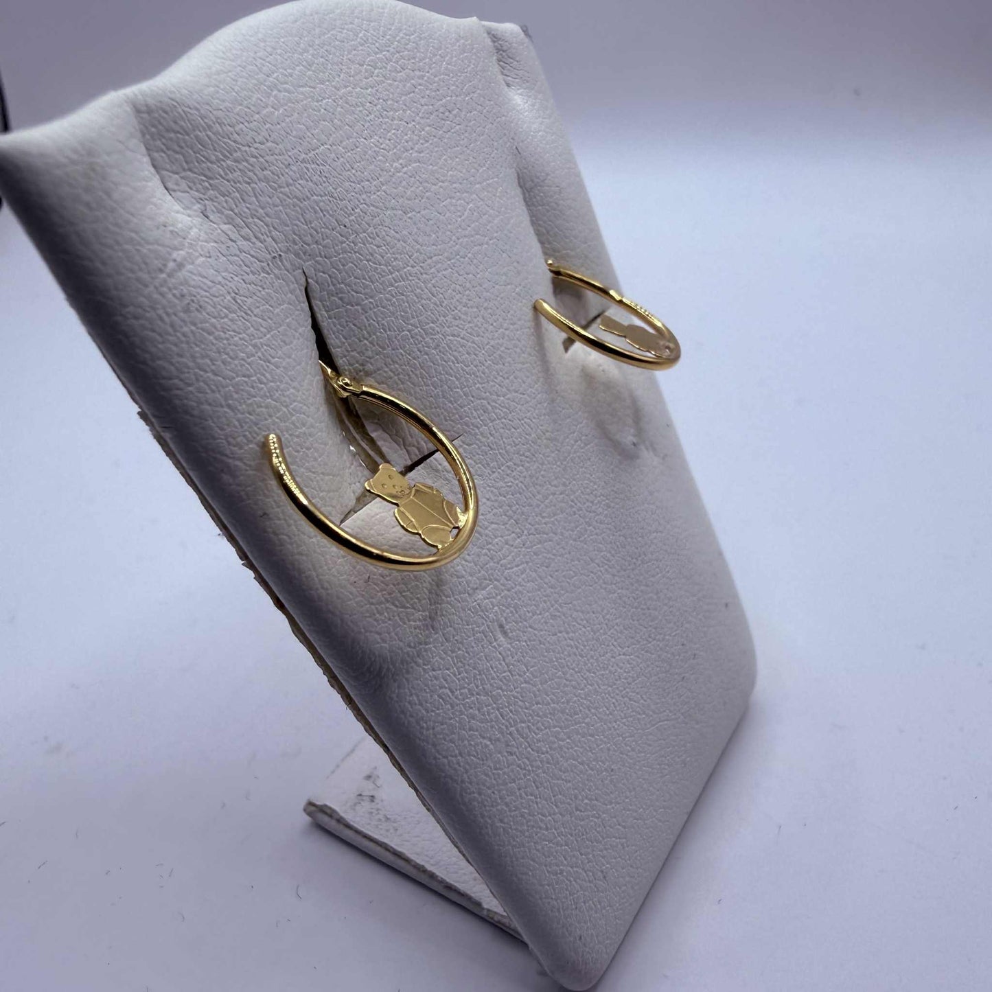 Boucles d'oreilles en Or Jaune 18K 0.46 Grs