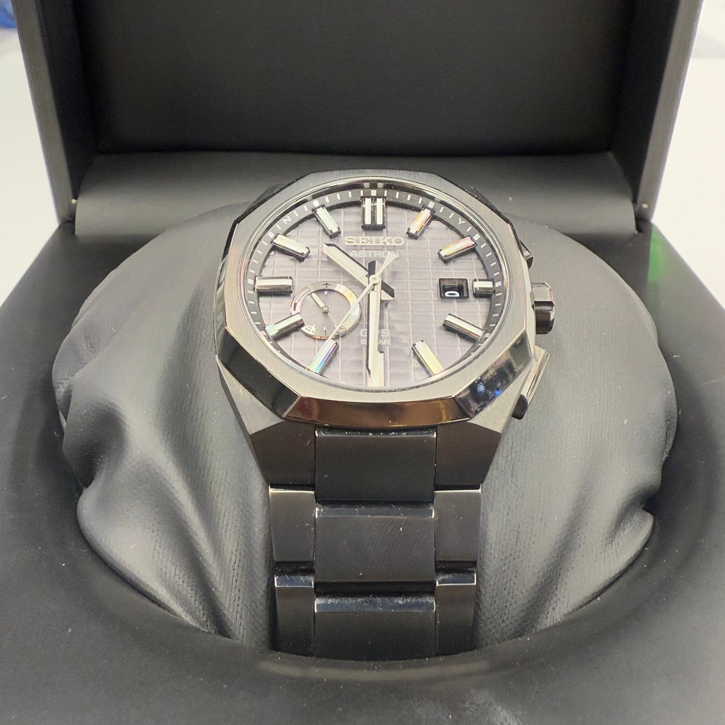 Montre Seiko Astron Solar GPS Titane Carboné