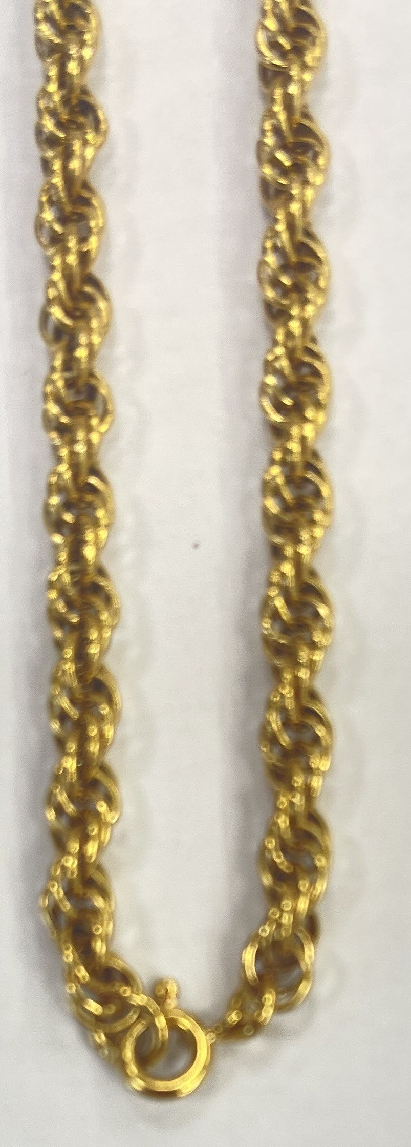 Collier Sautoir en Or Jaune 18K 13.71 Grs