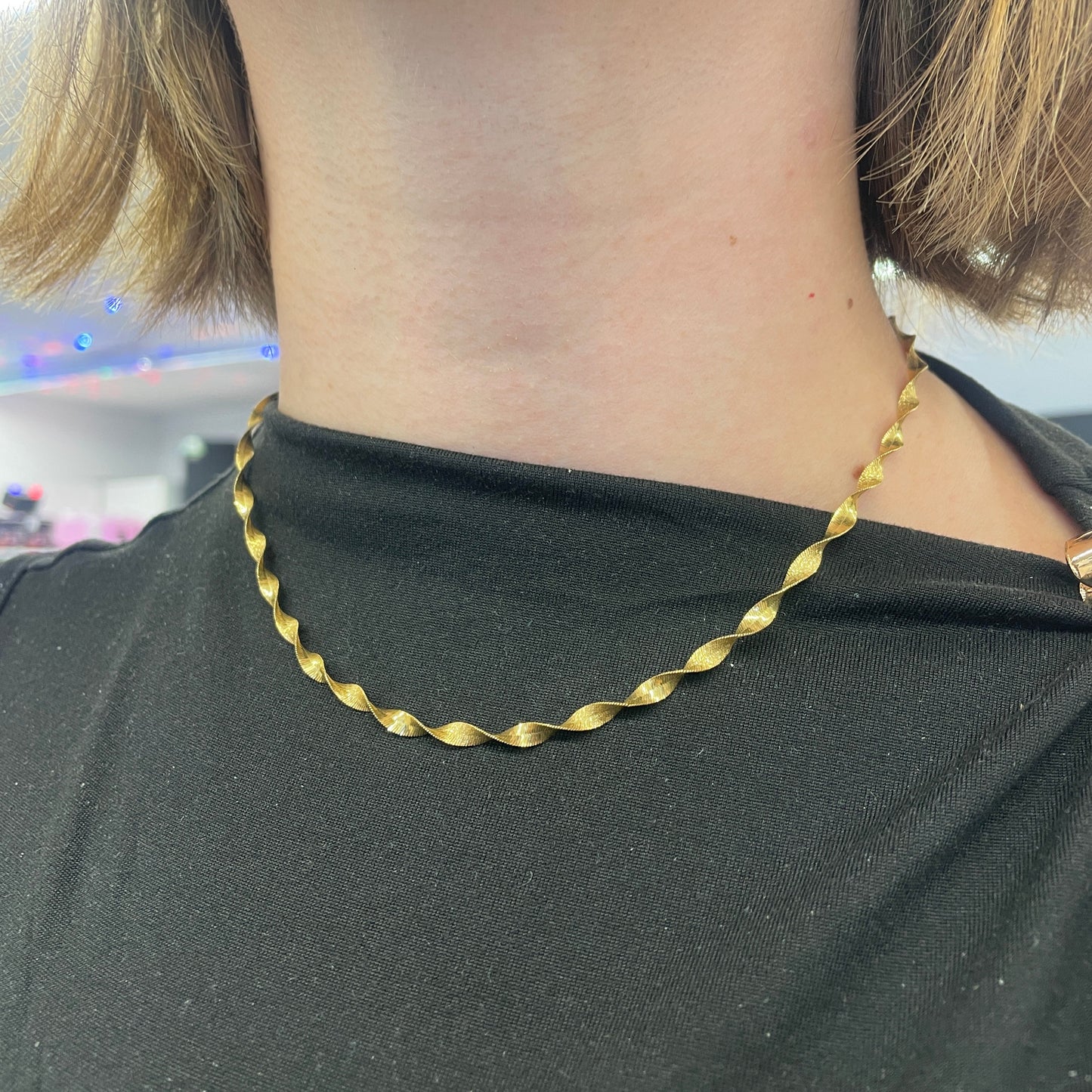 Collier Princesse en Or Jaune 18K 6.02 Grs