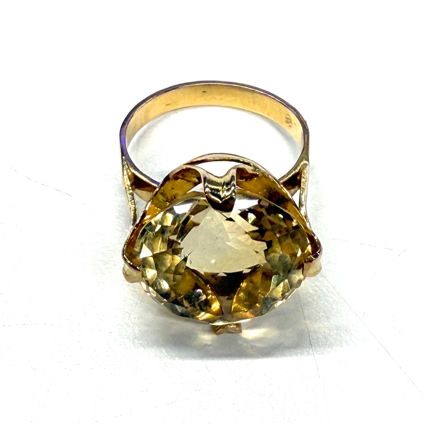 Bagues Or Jaune 18k Taille-54