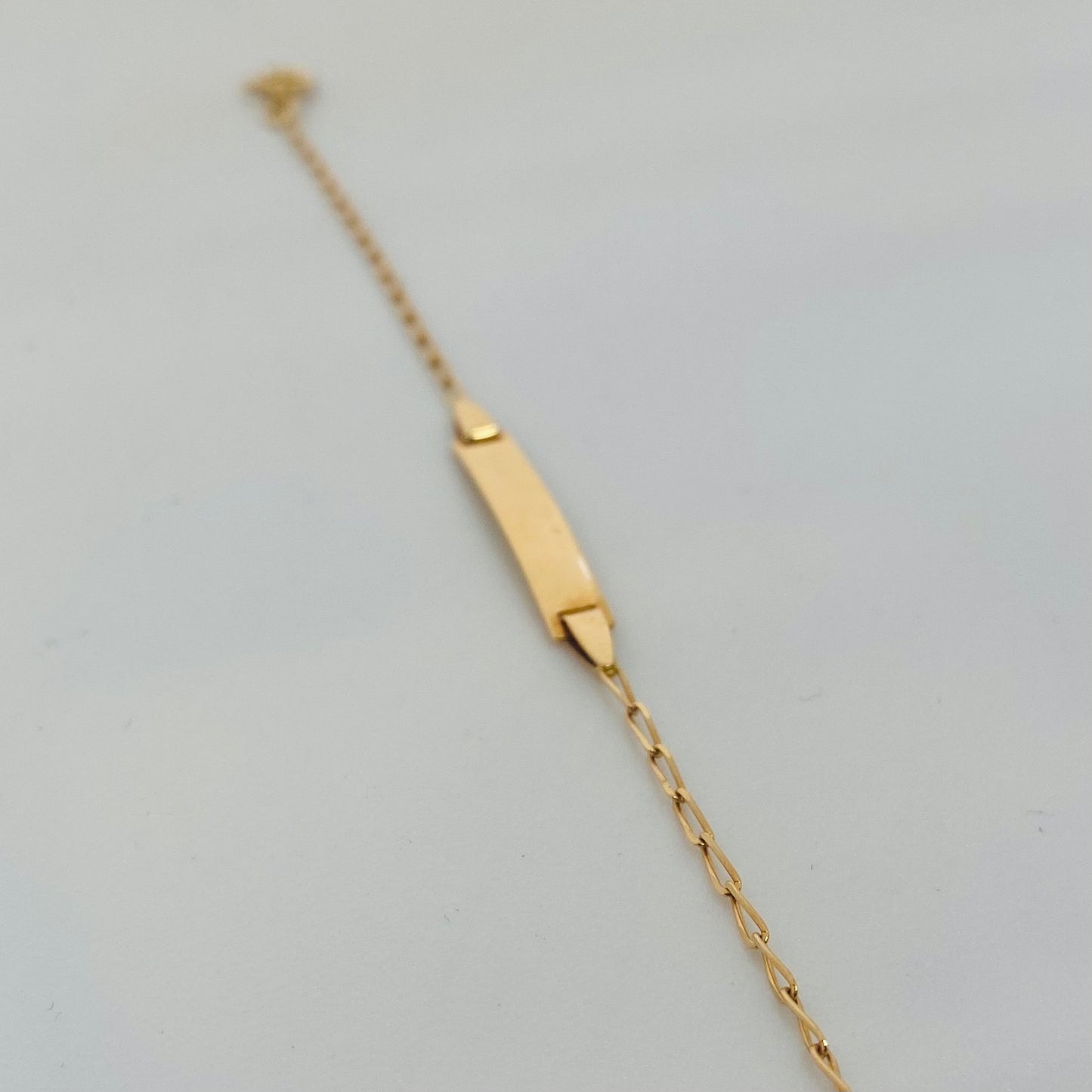 Bracelet Identité Enfant Or Jaune