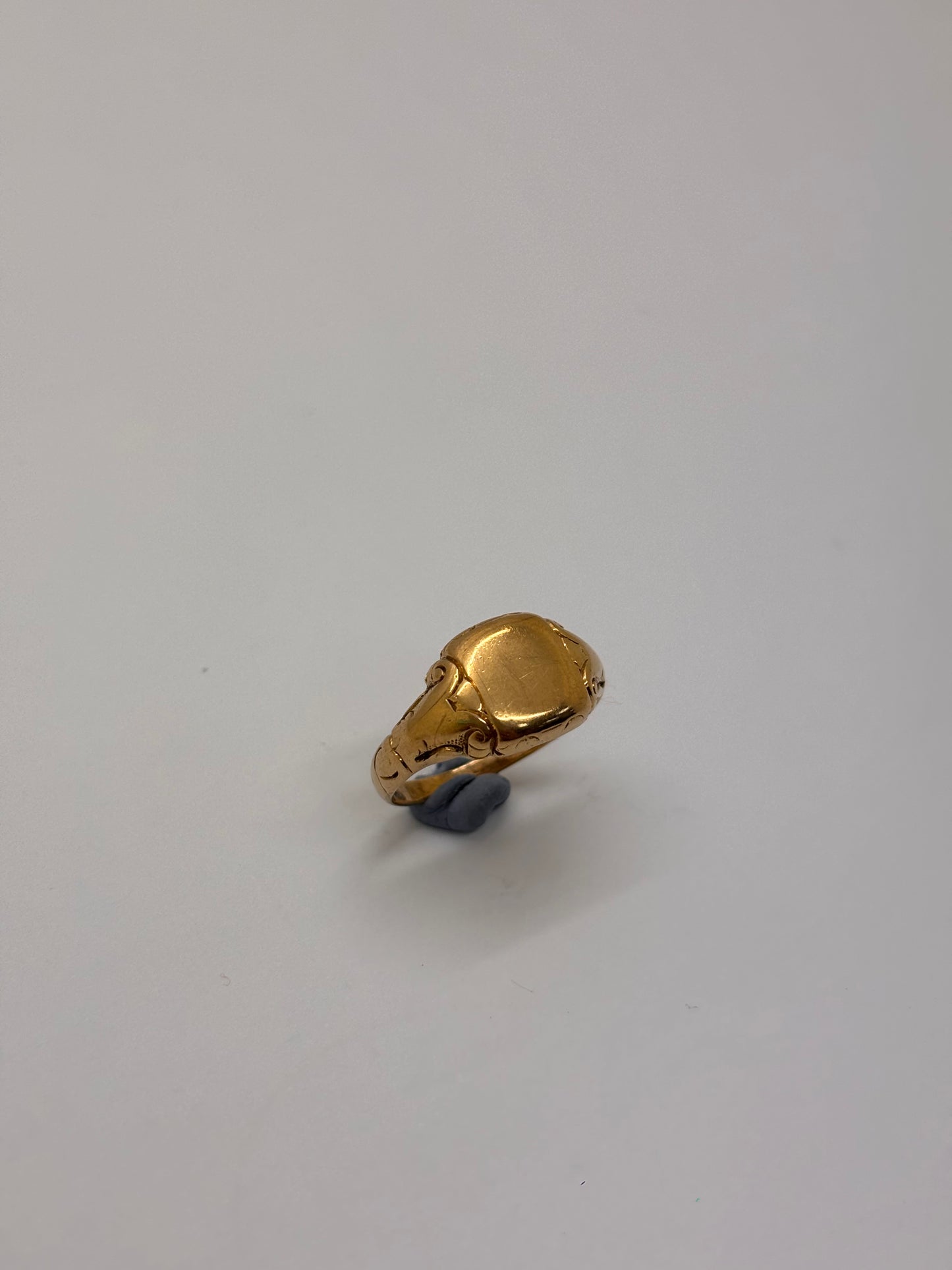 Bague en or jaune 18K Taille-53