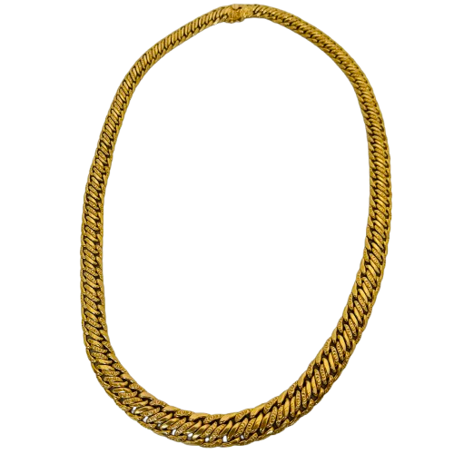 Collier ras de cou en Or Jaune 18K 29.21 Grs