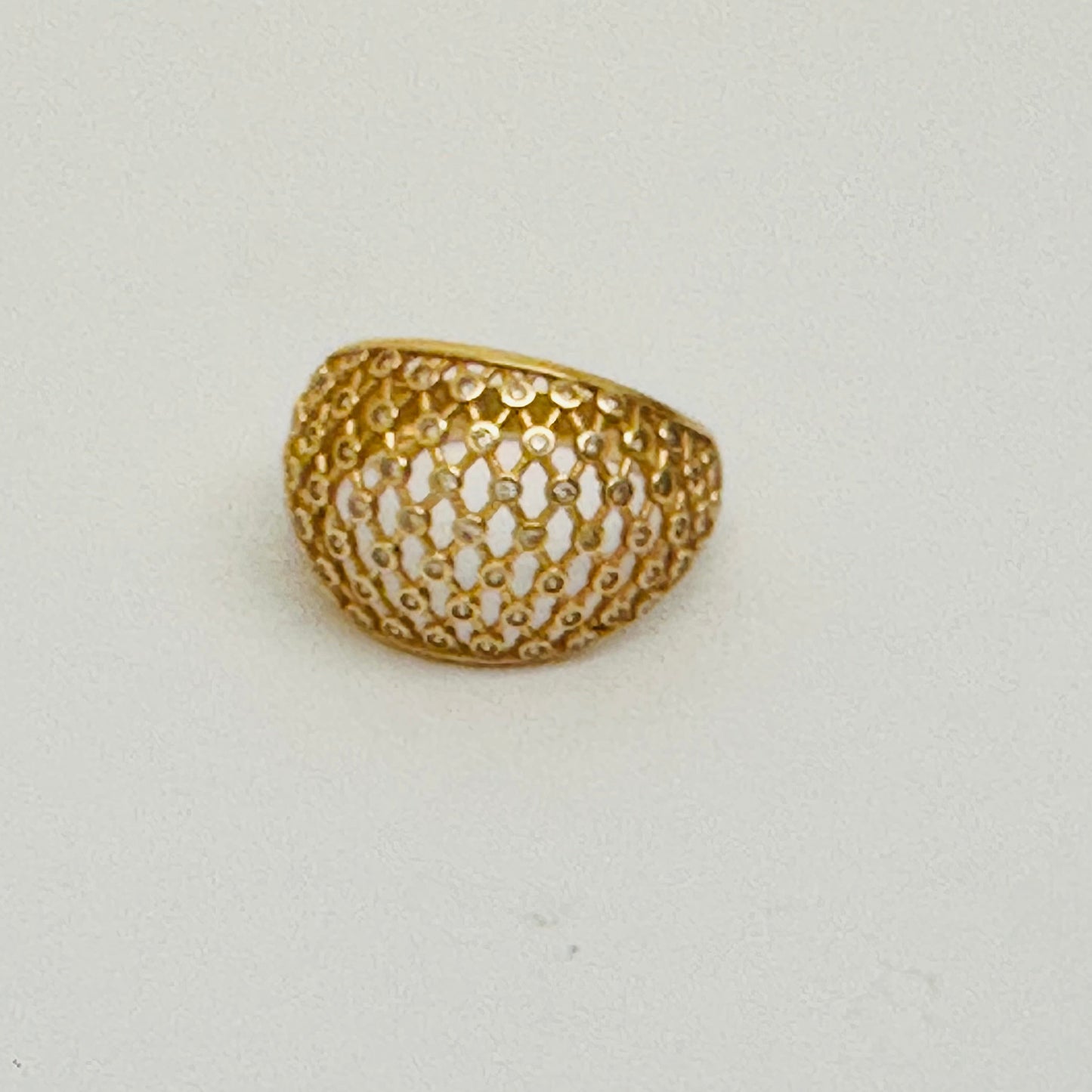 Bague en Or Jaune 18K Taille-58