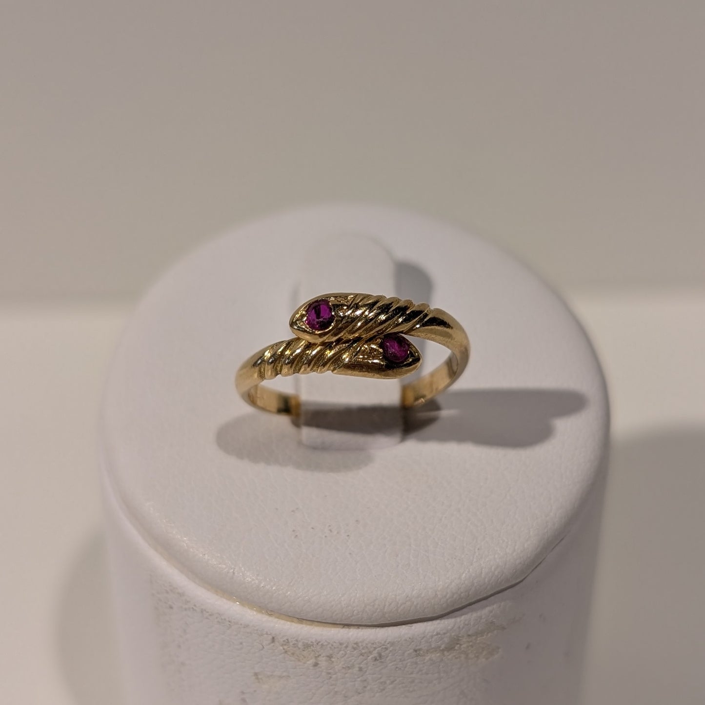 Bague jonc en or jaune 18K Taille-46