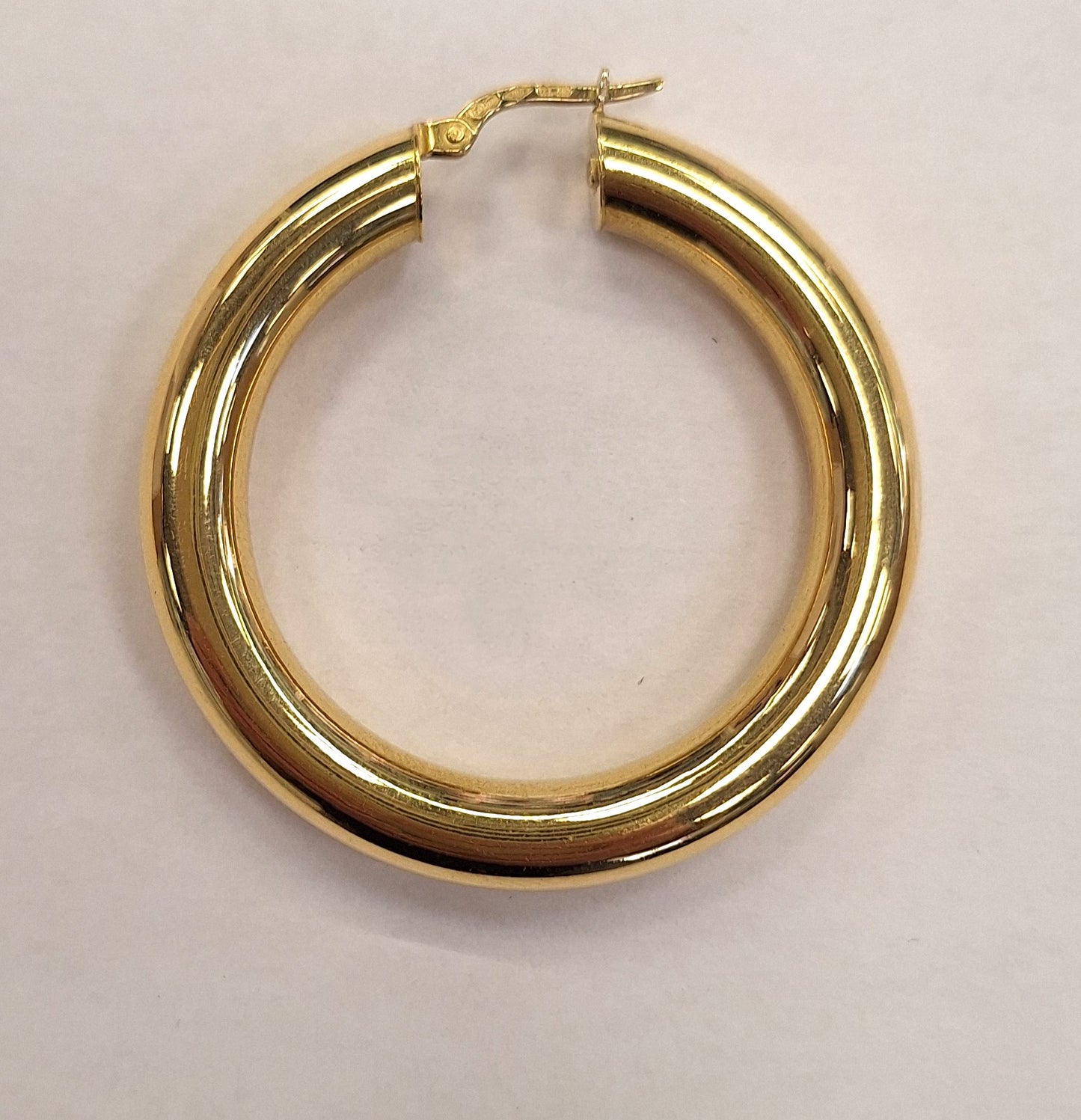 Boucles d'oreilles Créoles Or Jaune 18 Carats