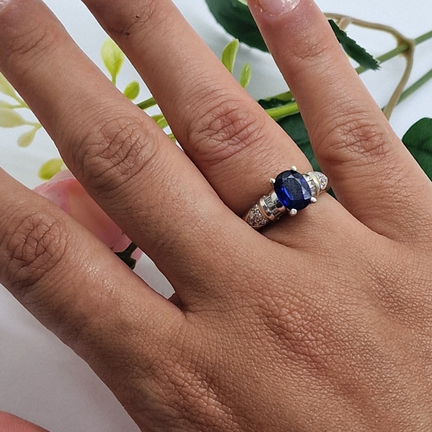 Bague Ancienne en Or Jaune 18k Taille-49