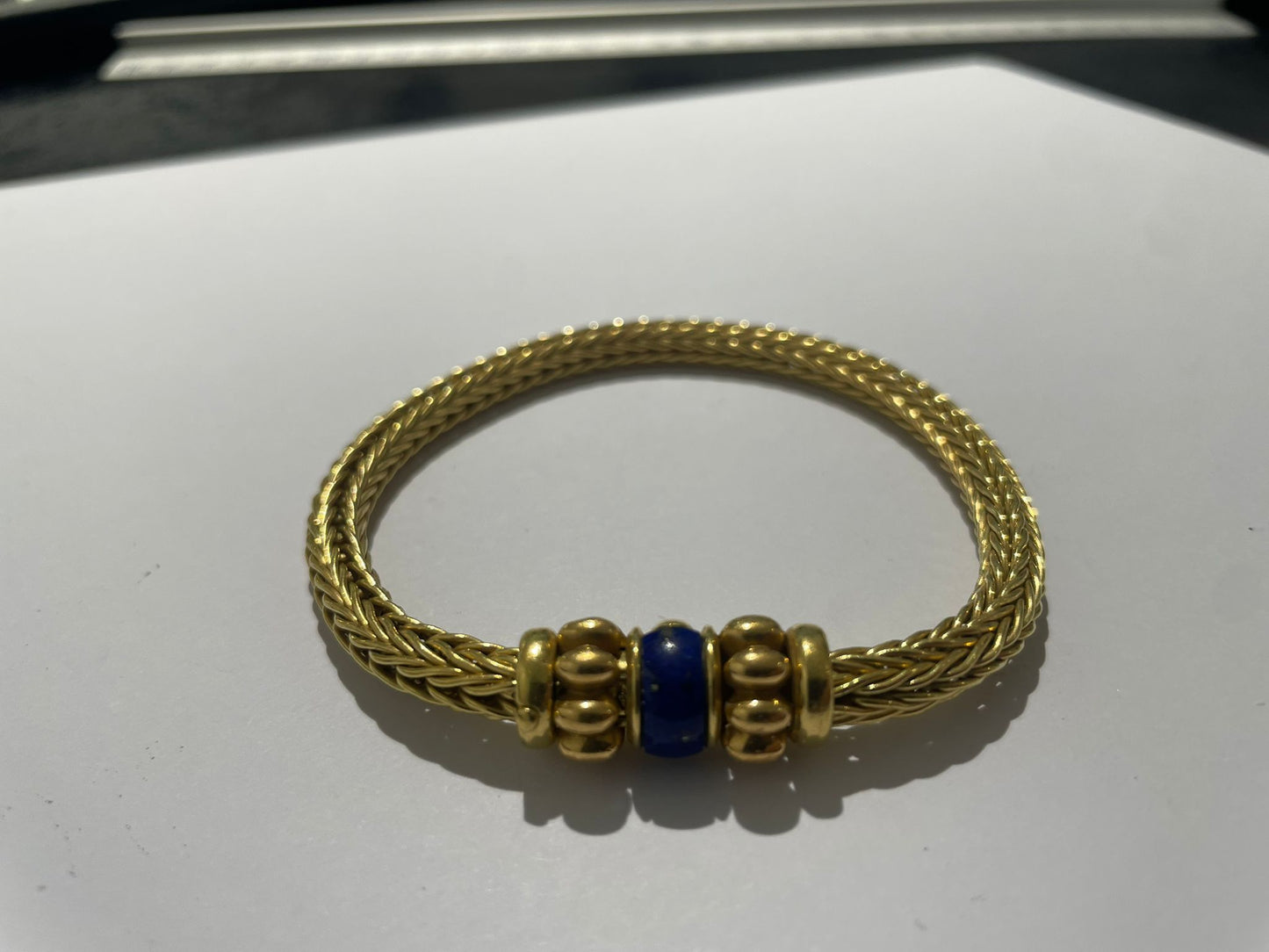 Bracelet en or jaune 18K 40.73 Grs
