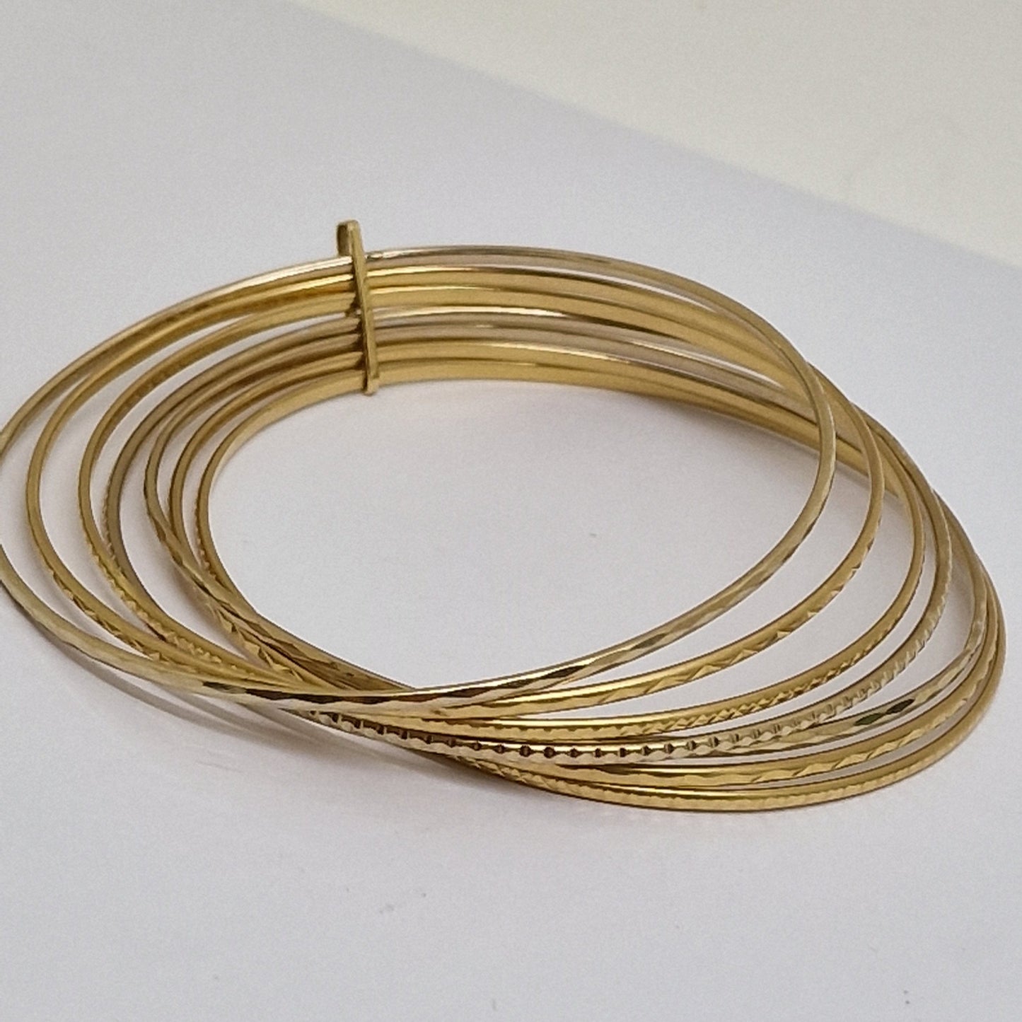 Bracelet Jonc en or jaune 18K 16.61 Grs