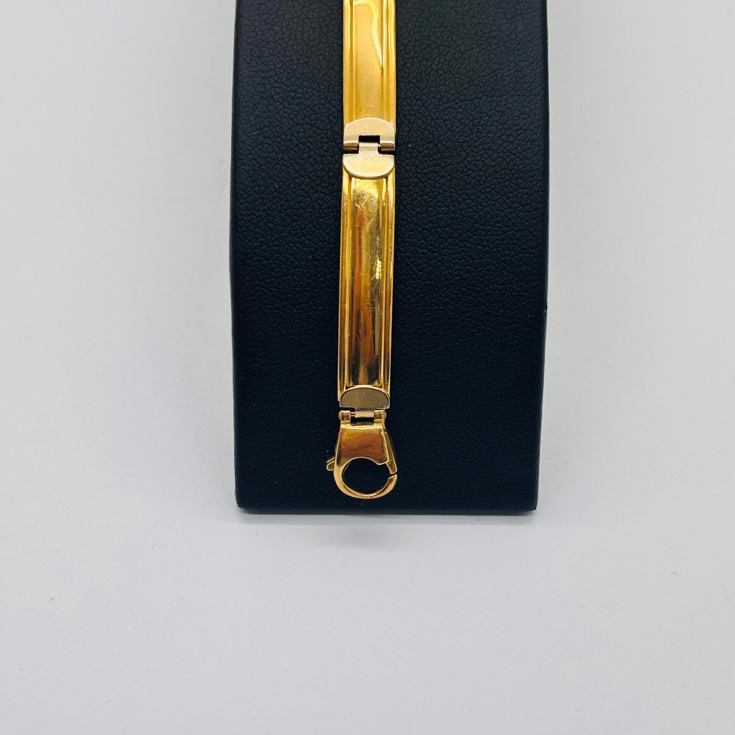 Bracelet gourmette en Or Jaune 18K 12.35 grs