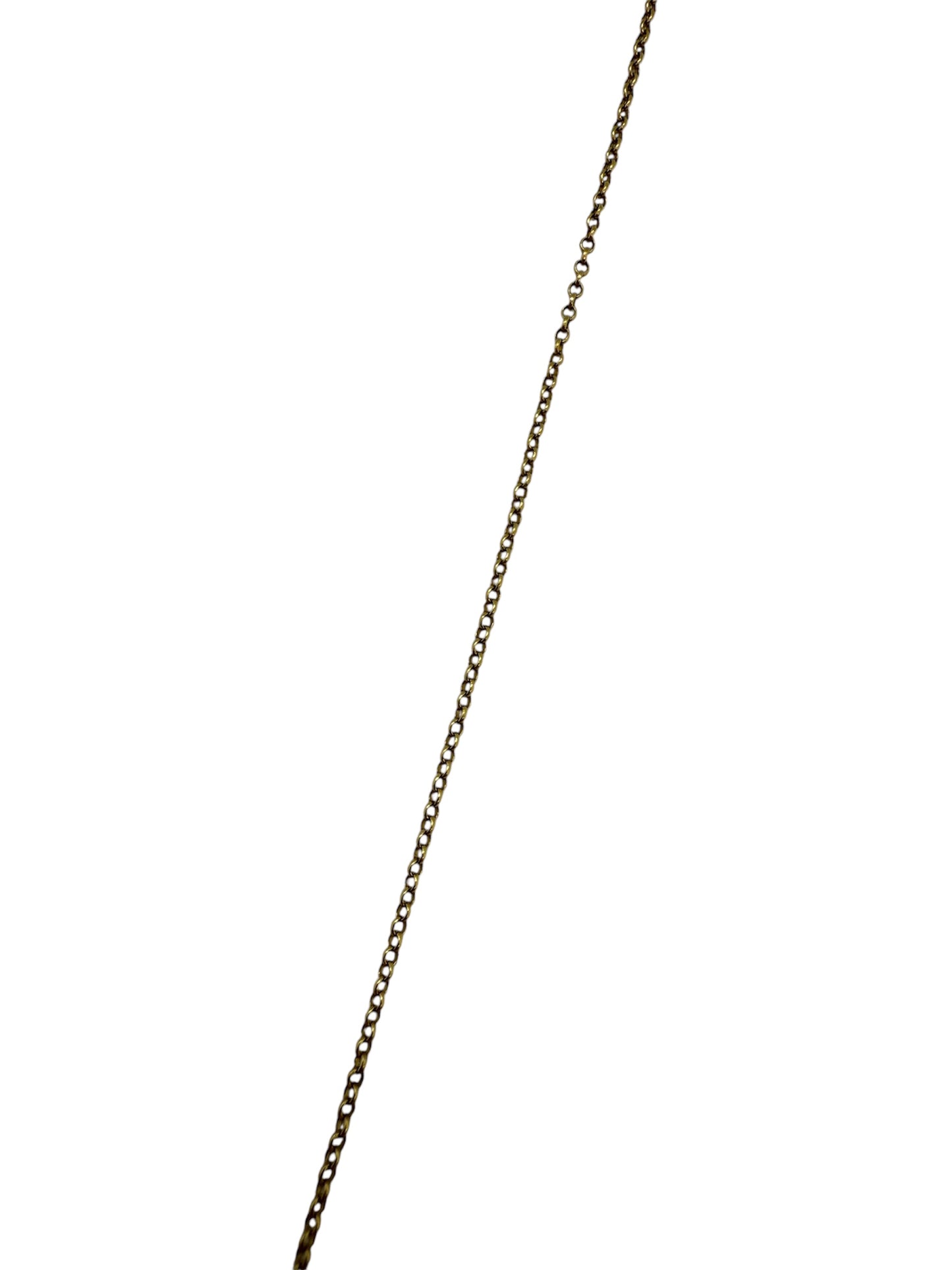 Collier Princesse Or Jaune avec Diamants et Émeraude