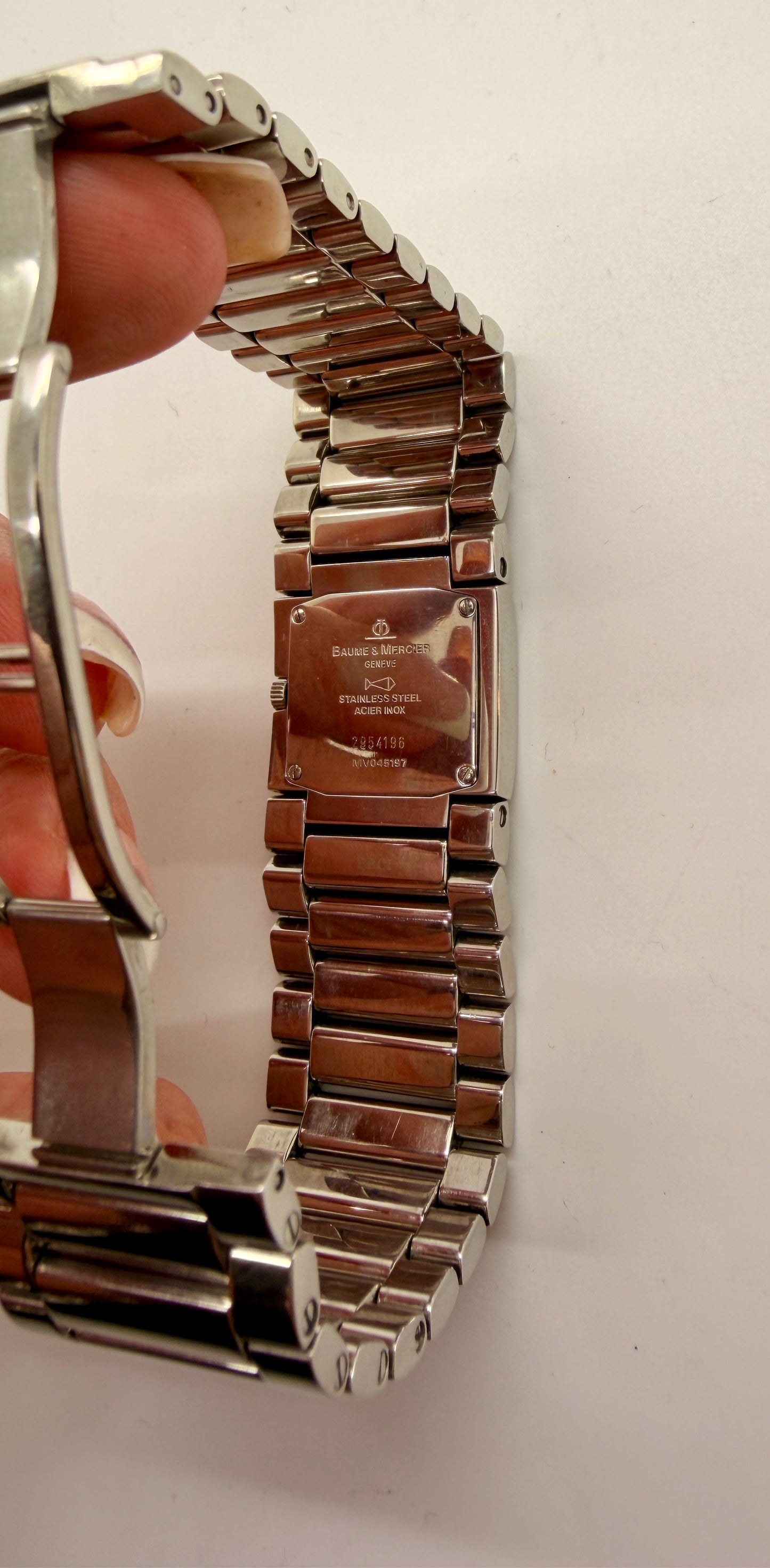 Montre Baume et Mercier CatWalk en Acier Noir 25mm