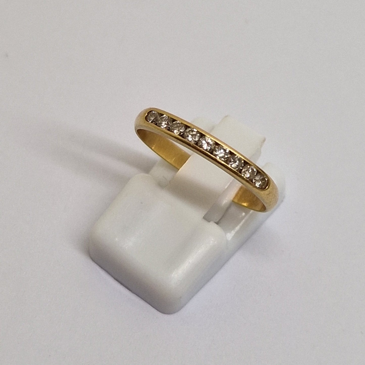 Bague en Or Jaune 18K Taille-57