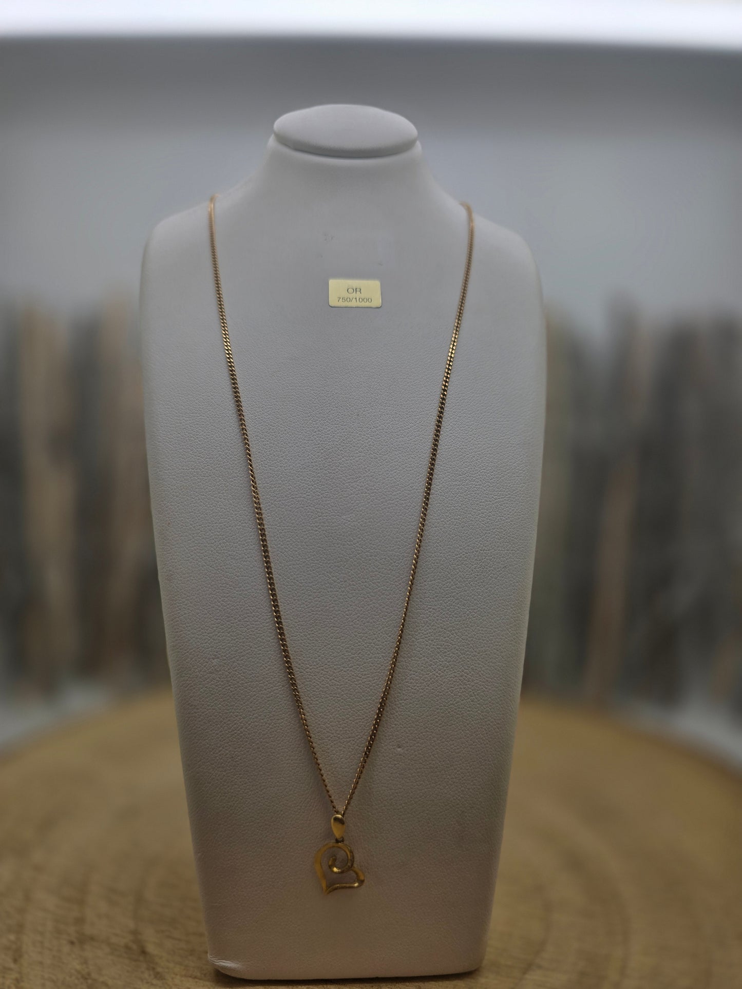 Collier Matinée en Or Jaune 18K 3.92 Grs