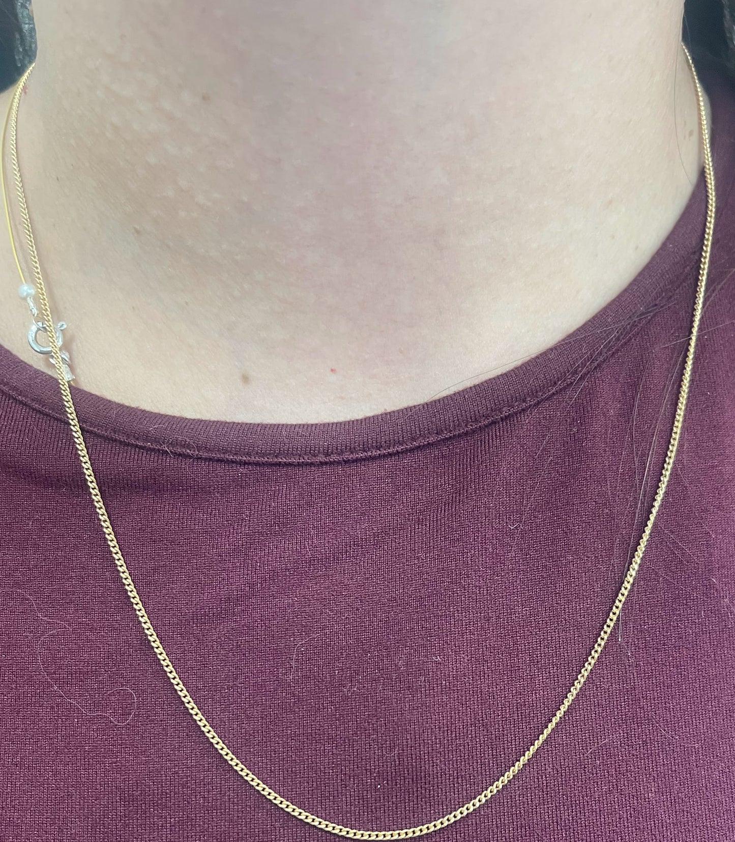 Collier Princesse en Or Jaune 18K 2.76 Grs