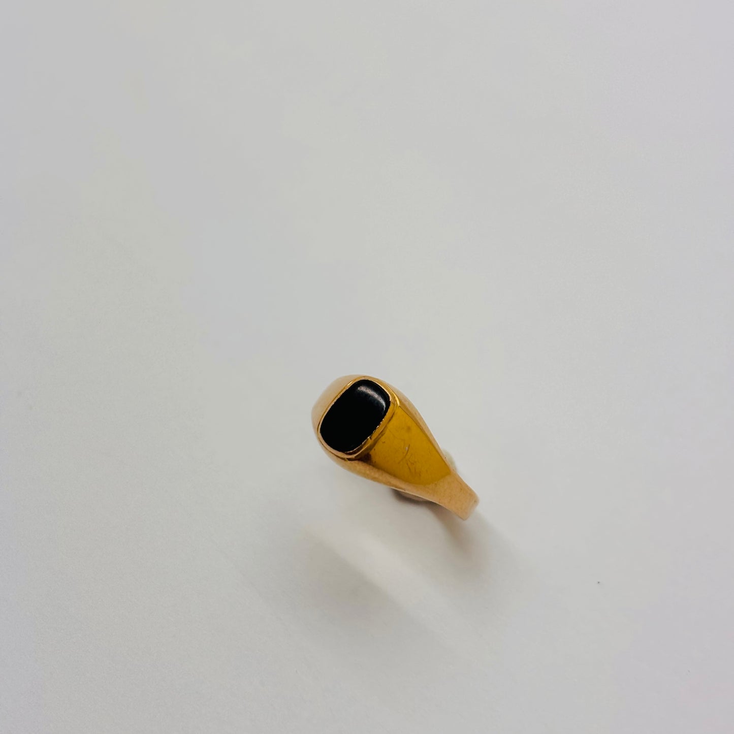 Chevalière en or jaune 18K Taille-53