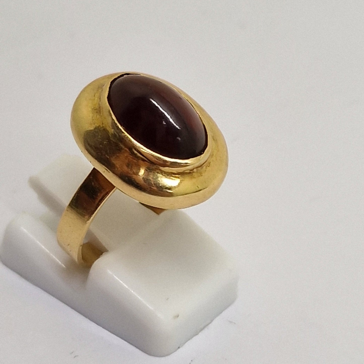 Bague Ancienne en Or Jaune 18 Carats Taille-53