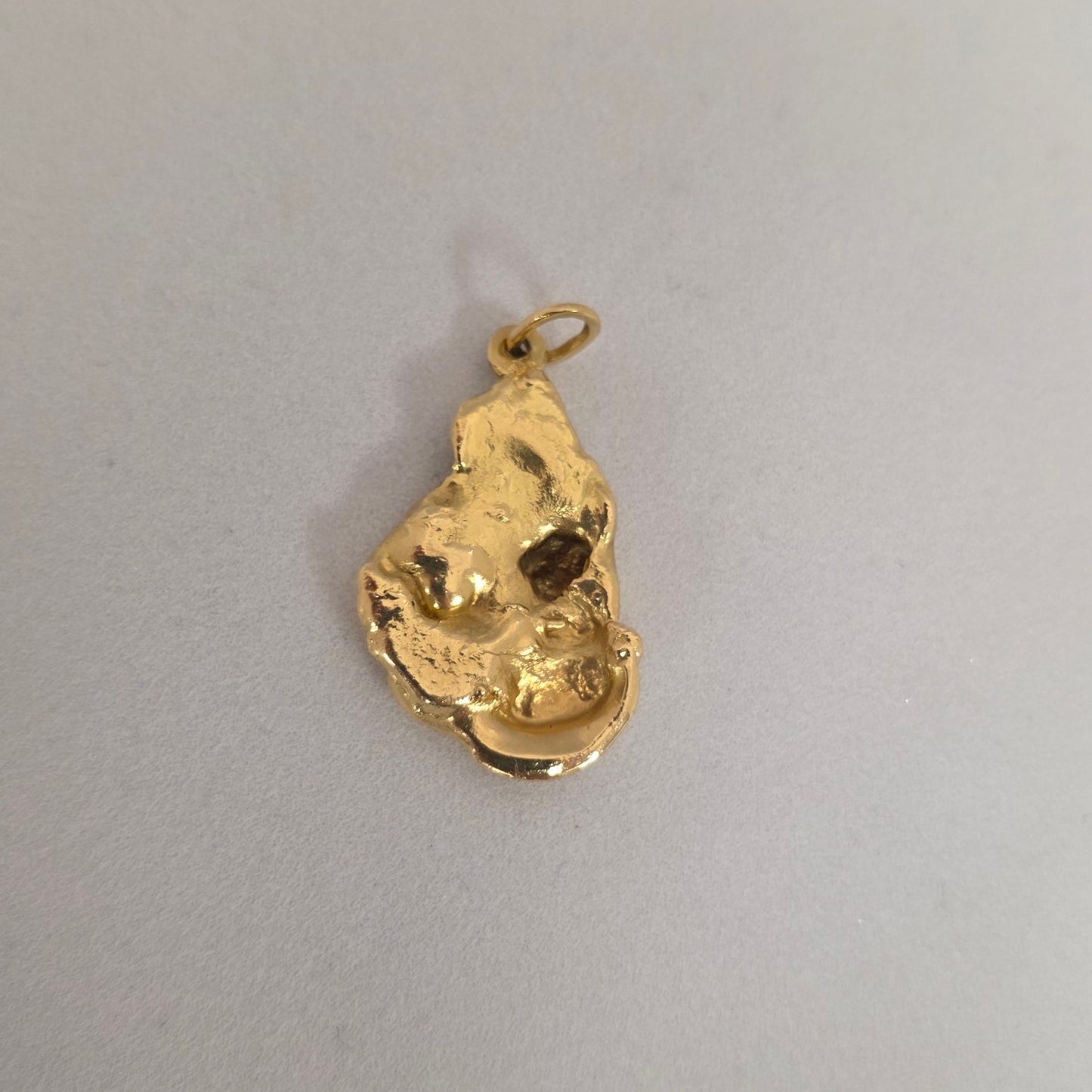 Pendentif pépite en Or Jaune 18K 6.97 Grs