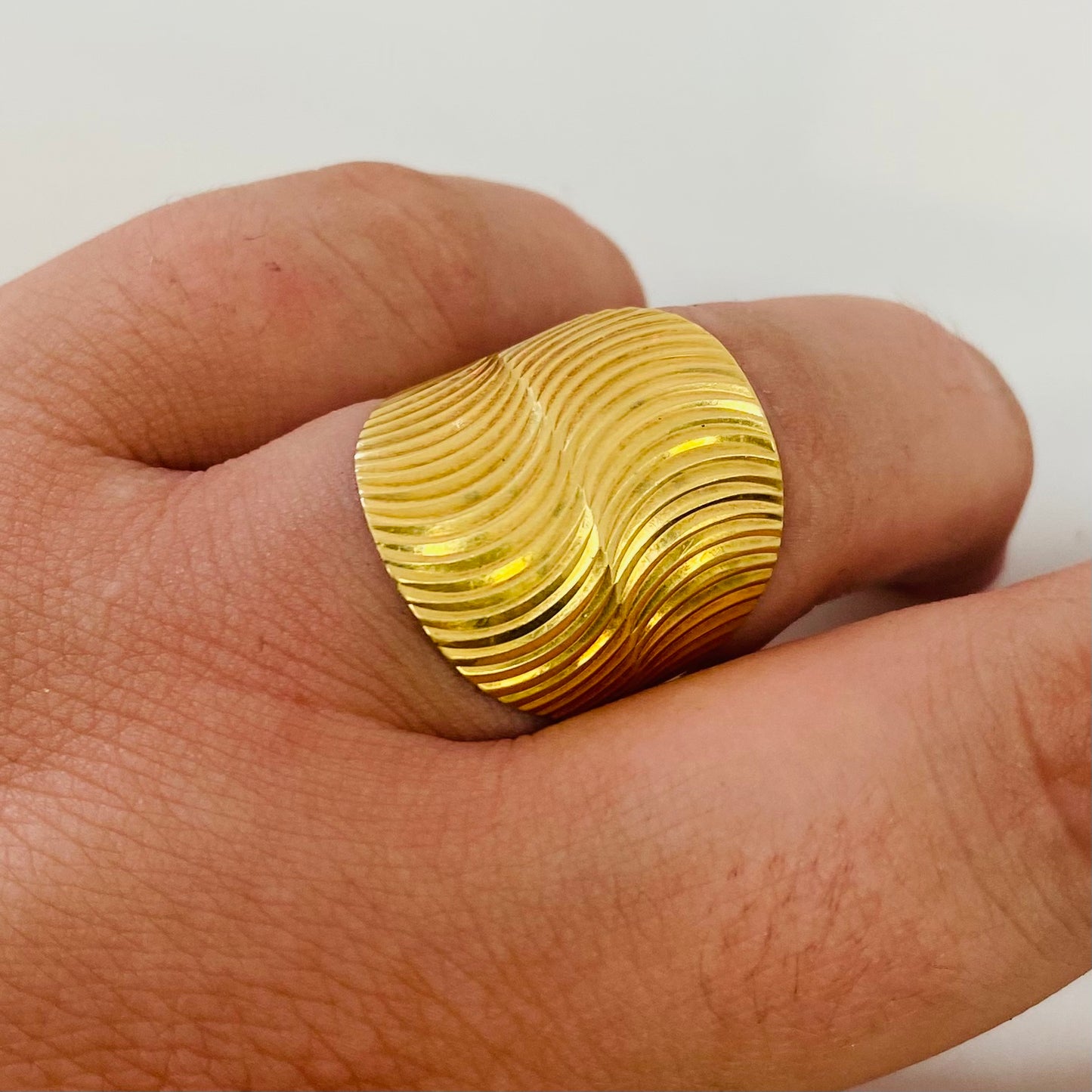 Bague Jonc en Or Jaune
