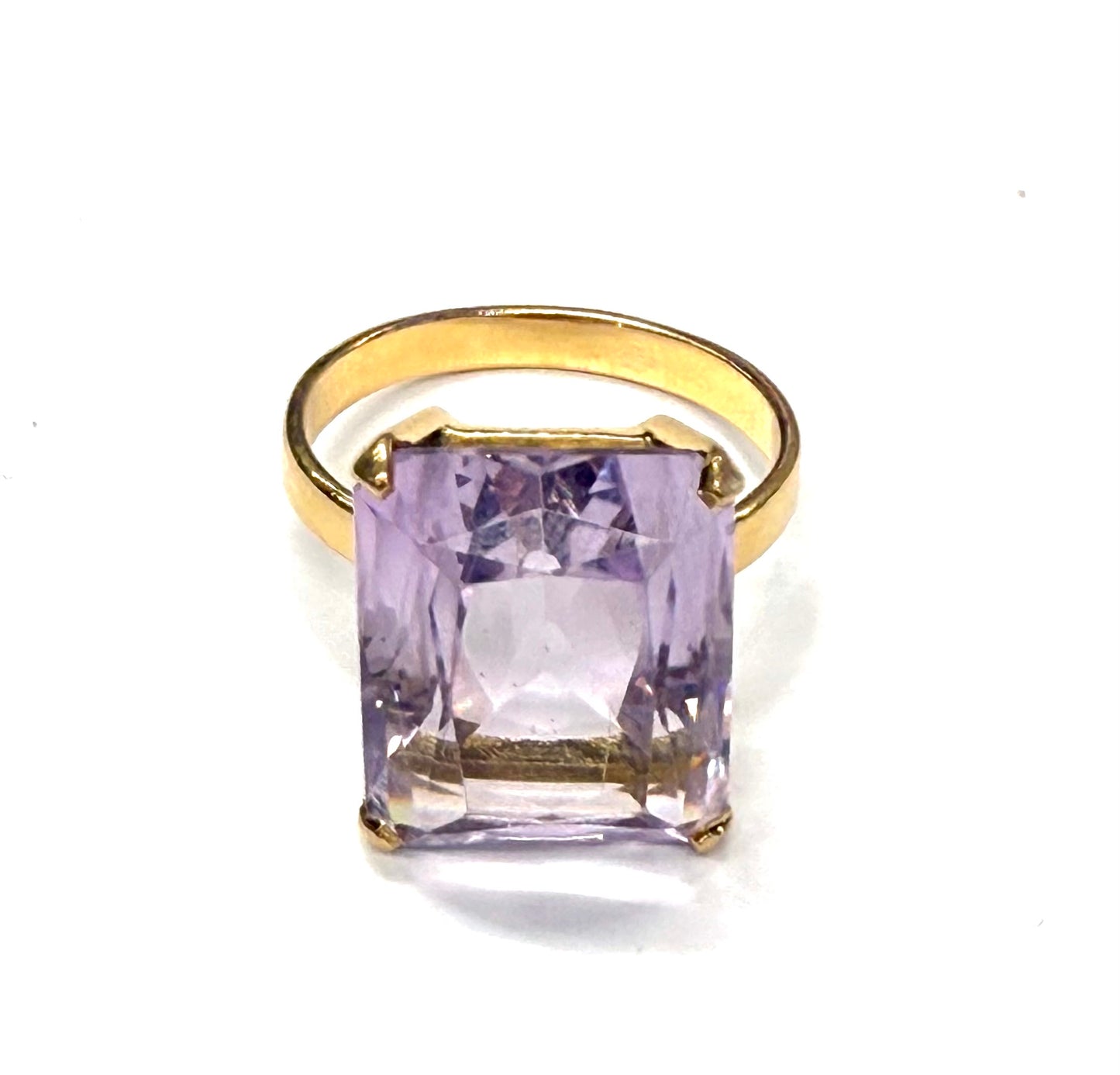 Bague Or Jaune 18k Taille-62