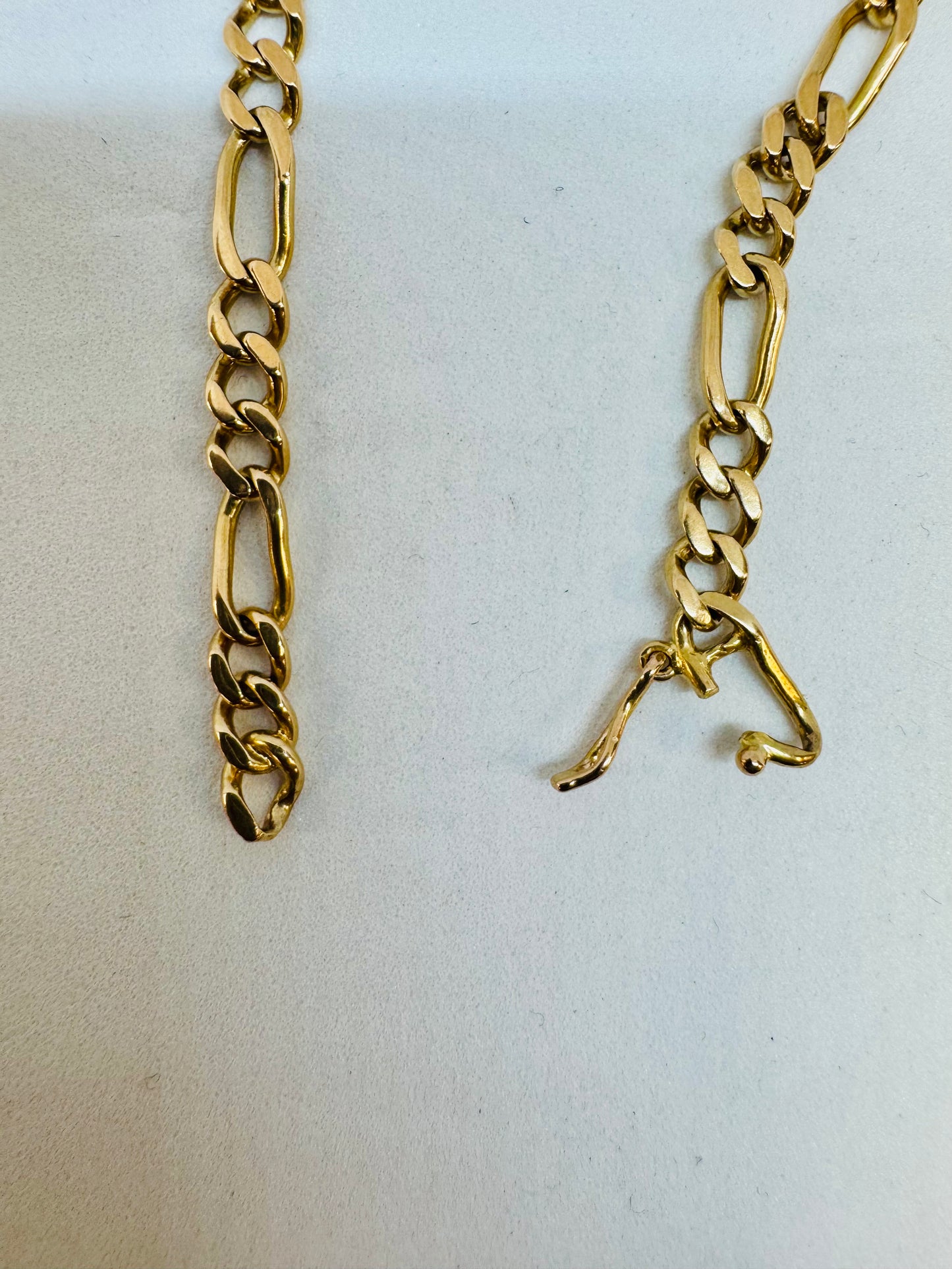 Collier Matinée en Or Jaune 18 Carats Figaro 62cm