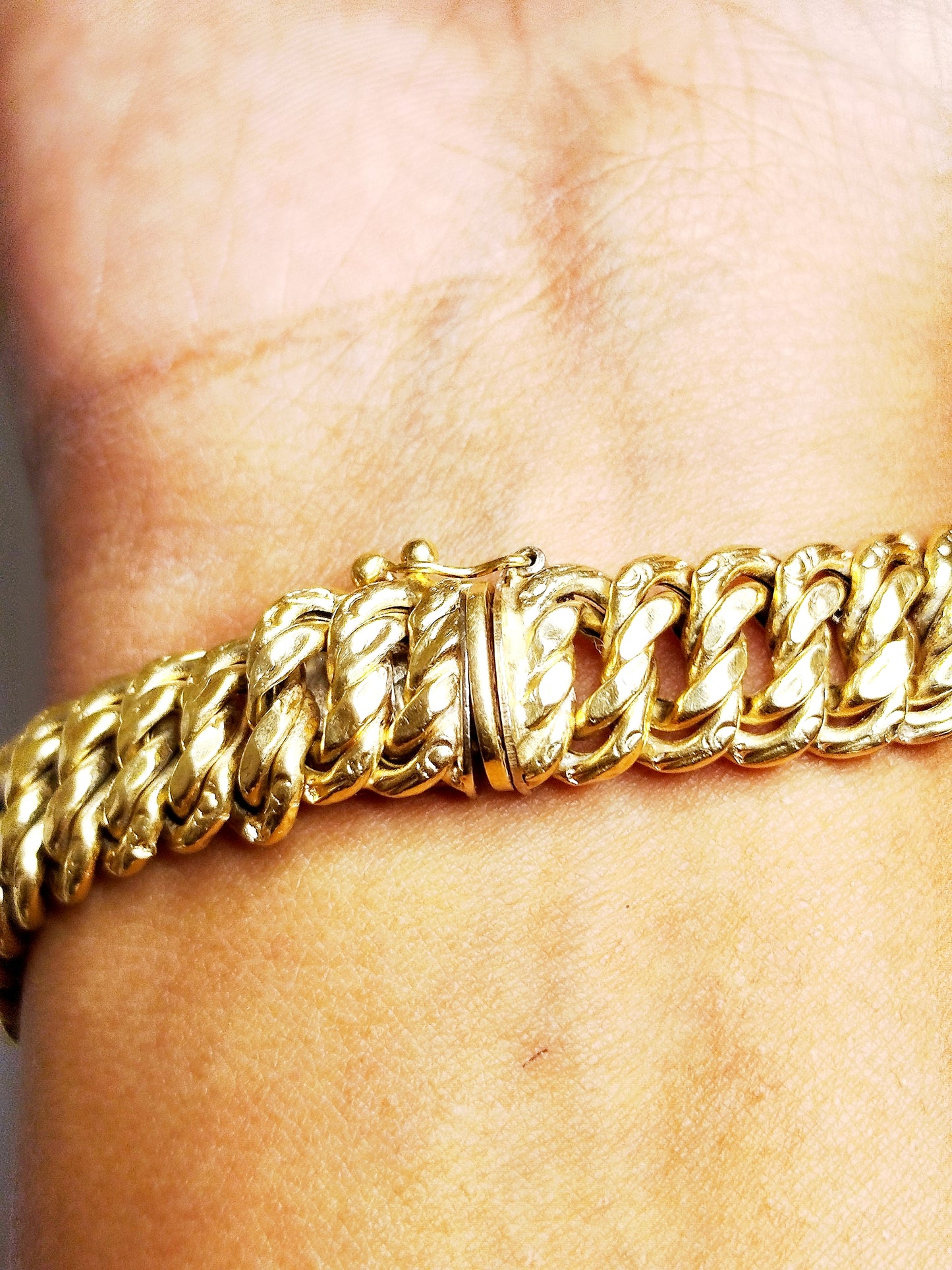 Bracelet Jonc en Or Jaune 18K 20.40 Grs