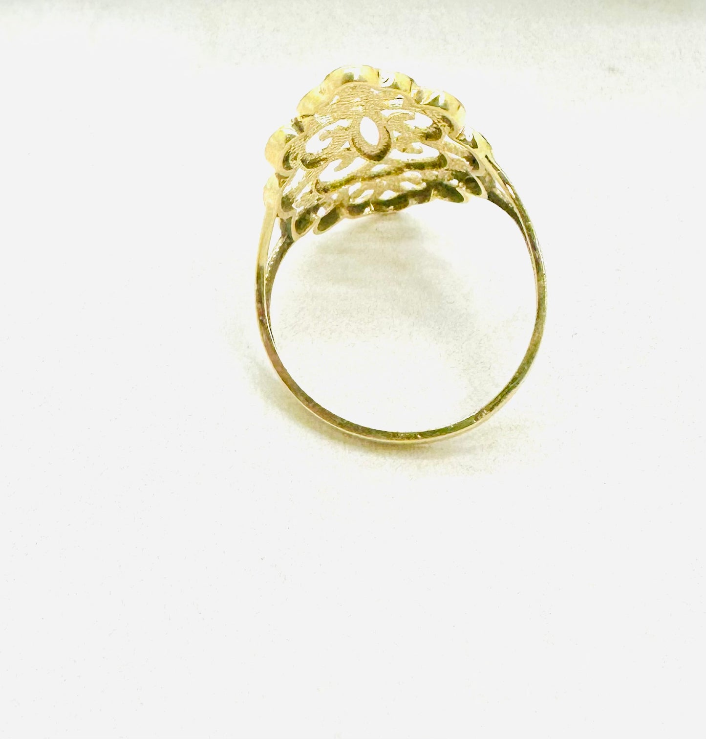 Bague filigrane en Or Jaune