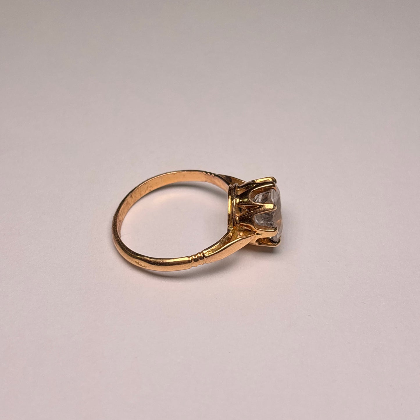 Bague en Or Jaune 18K Taille-54