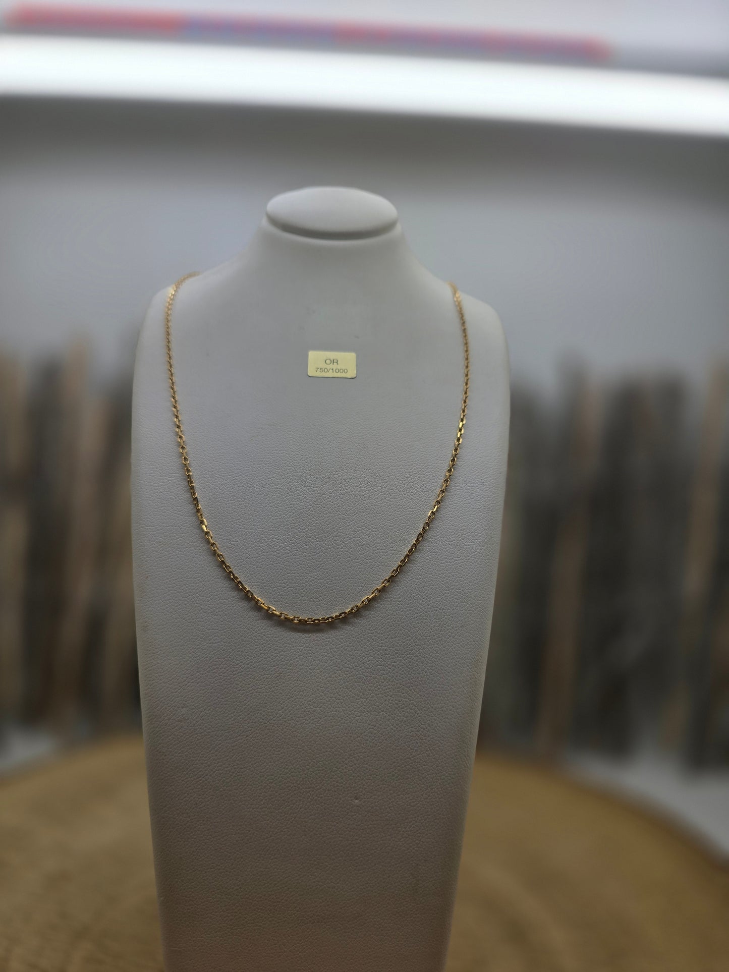 Collier Princesse en Or Jaune 18K 3.77 Grs