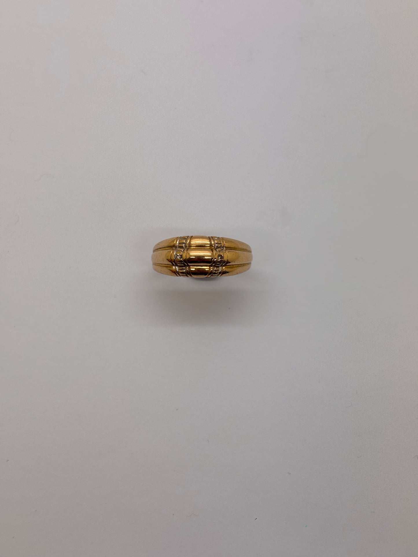 Alliance en or jaune 18K Taille-56