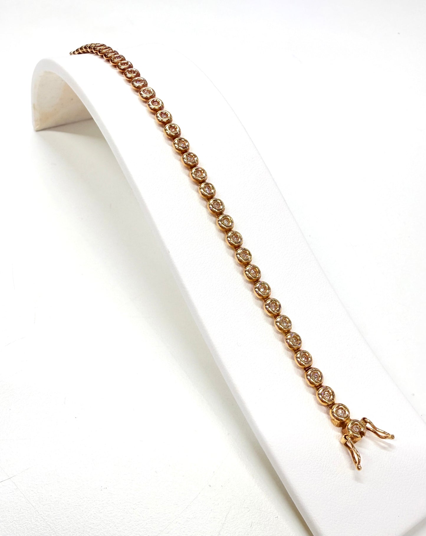 Bracelet Rivière en Or Jaune 18k 9.79 Grs