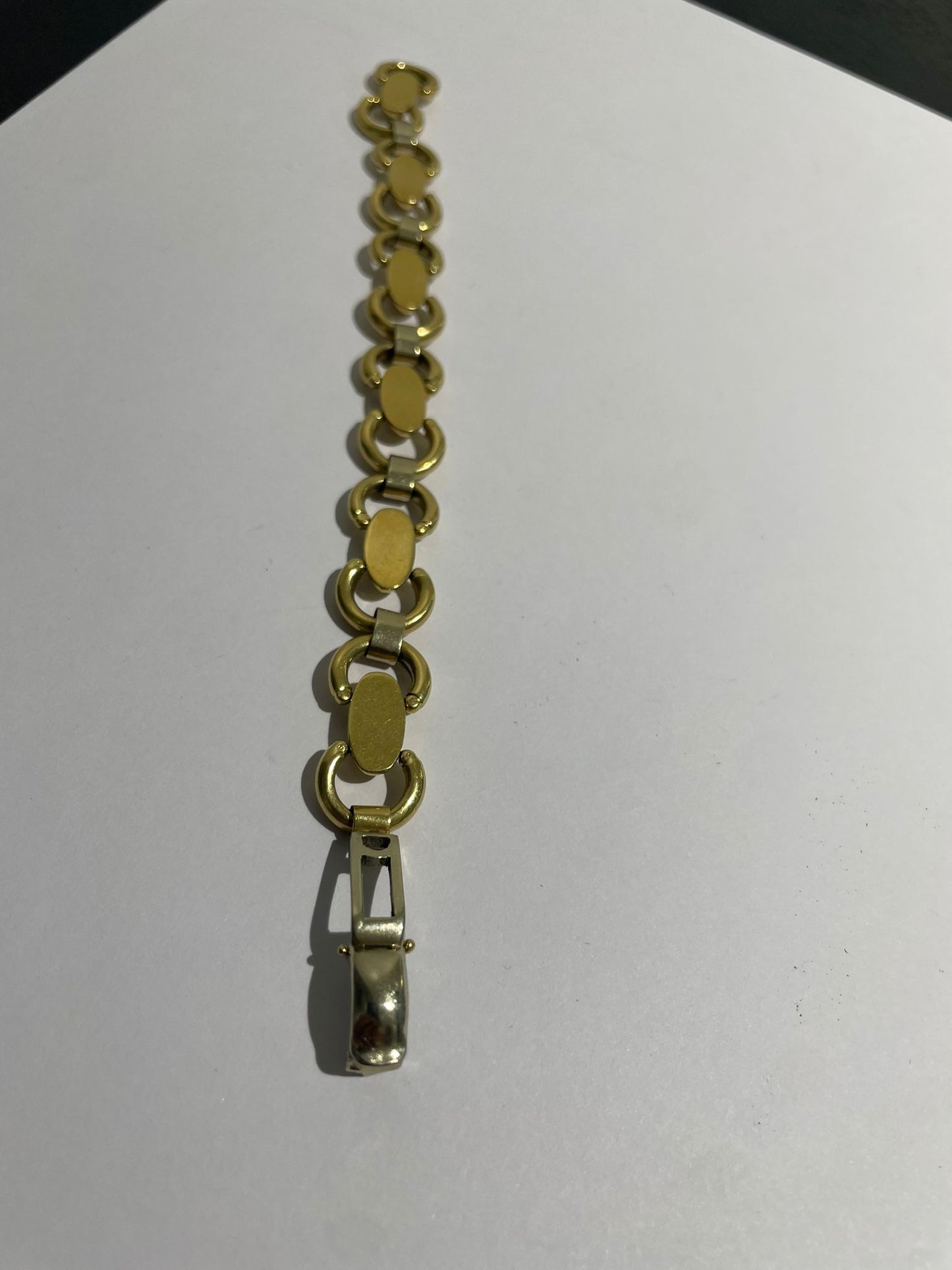 Bracelet Maillon Jaseron Or Jaune 18k - 19.19 Grs