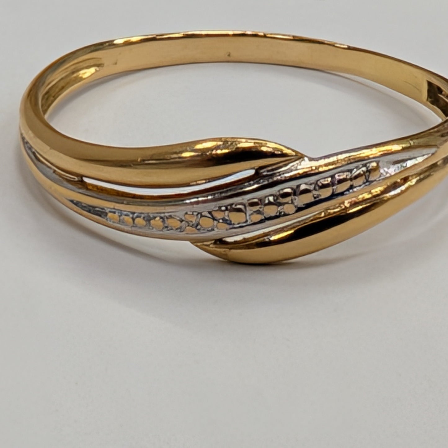 Bague Alliance en Or Jaune 18K Taille-55