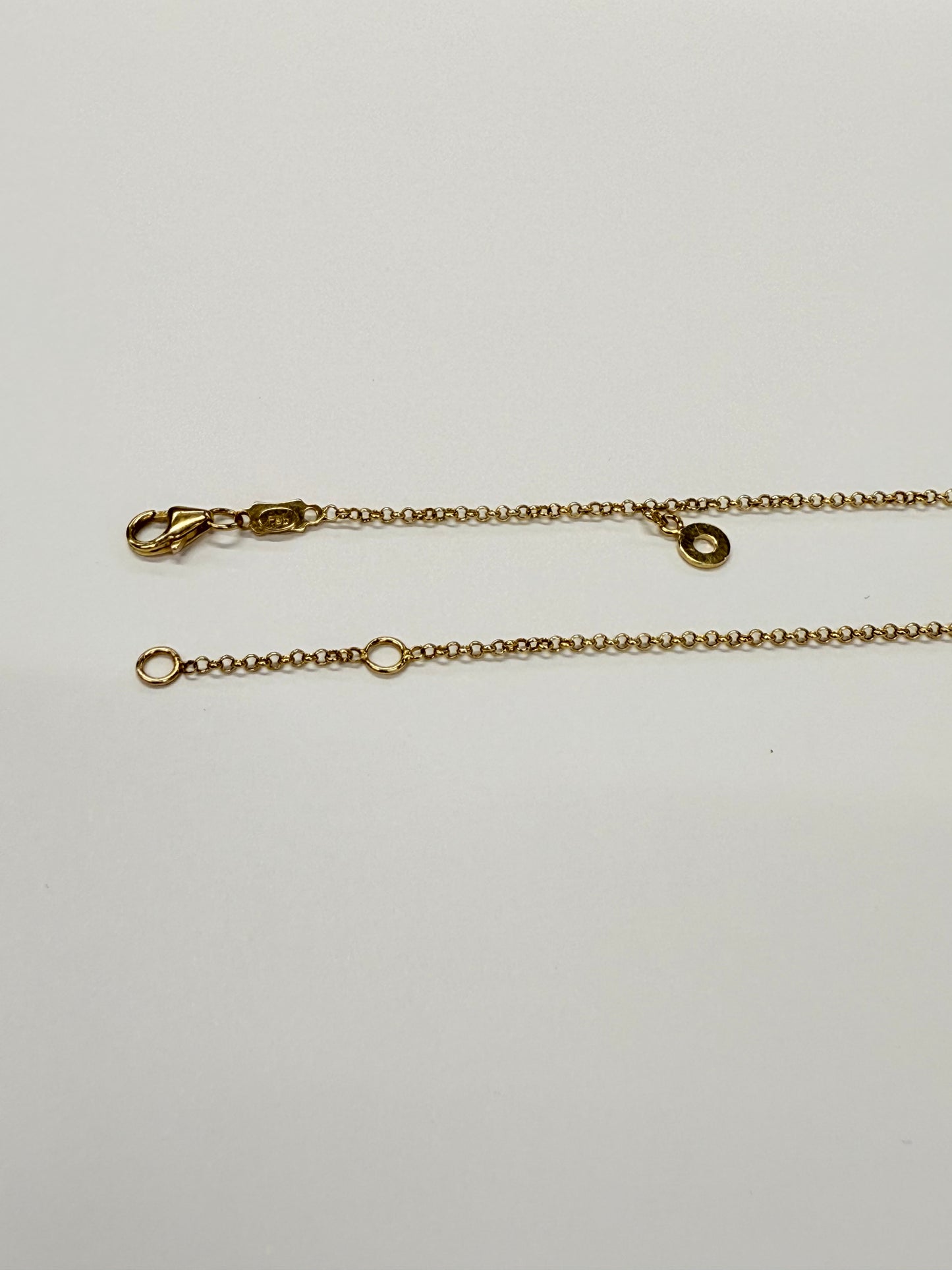 Bracelet Chaîne de cheville en Or Jaune 18k