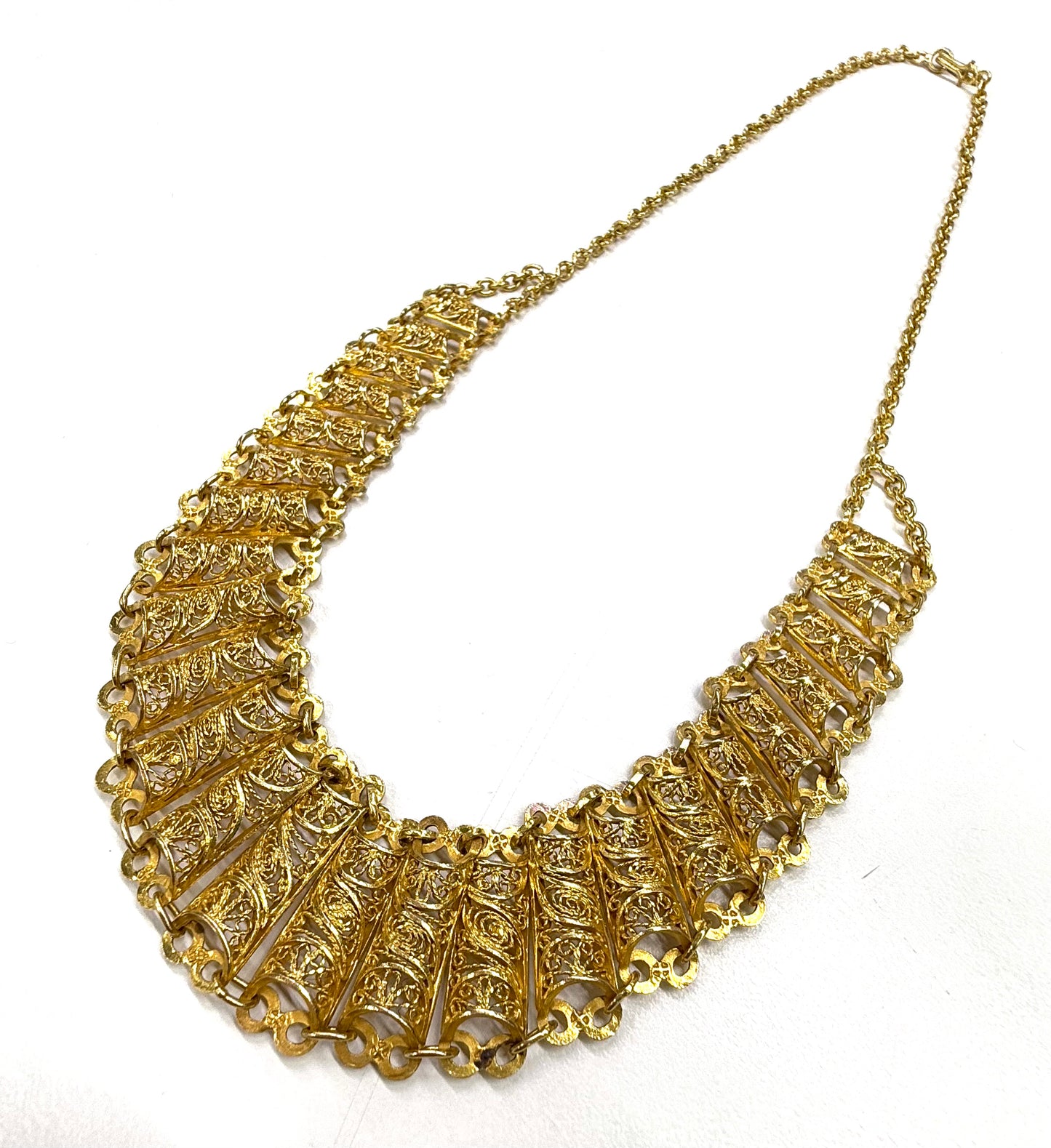 Collier Ras du Cou en Or Jaune 18k 42.78 Grs