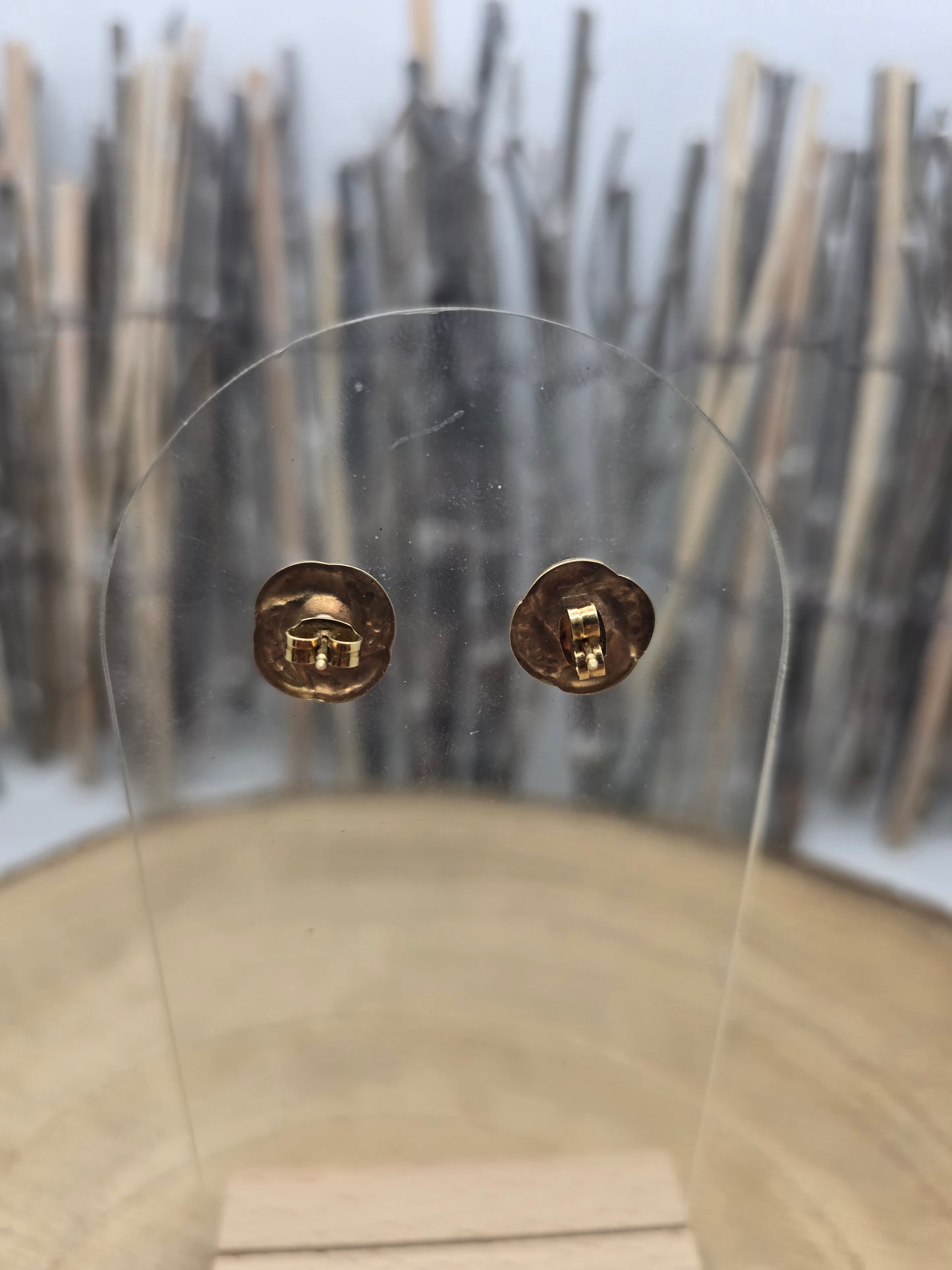 Boucles d'oreilles en Or Jaune 18K 2.27 Grs