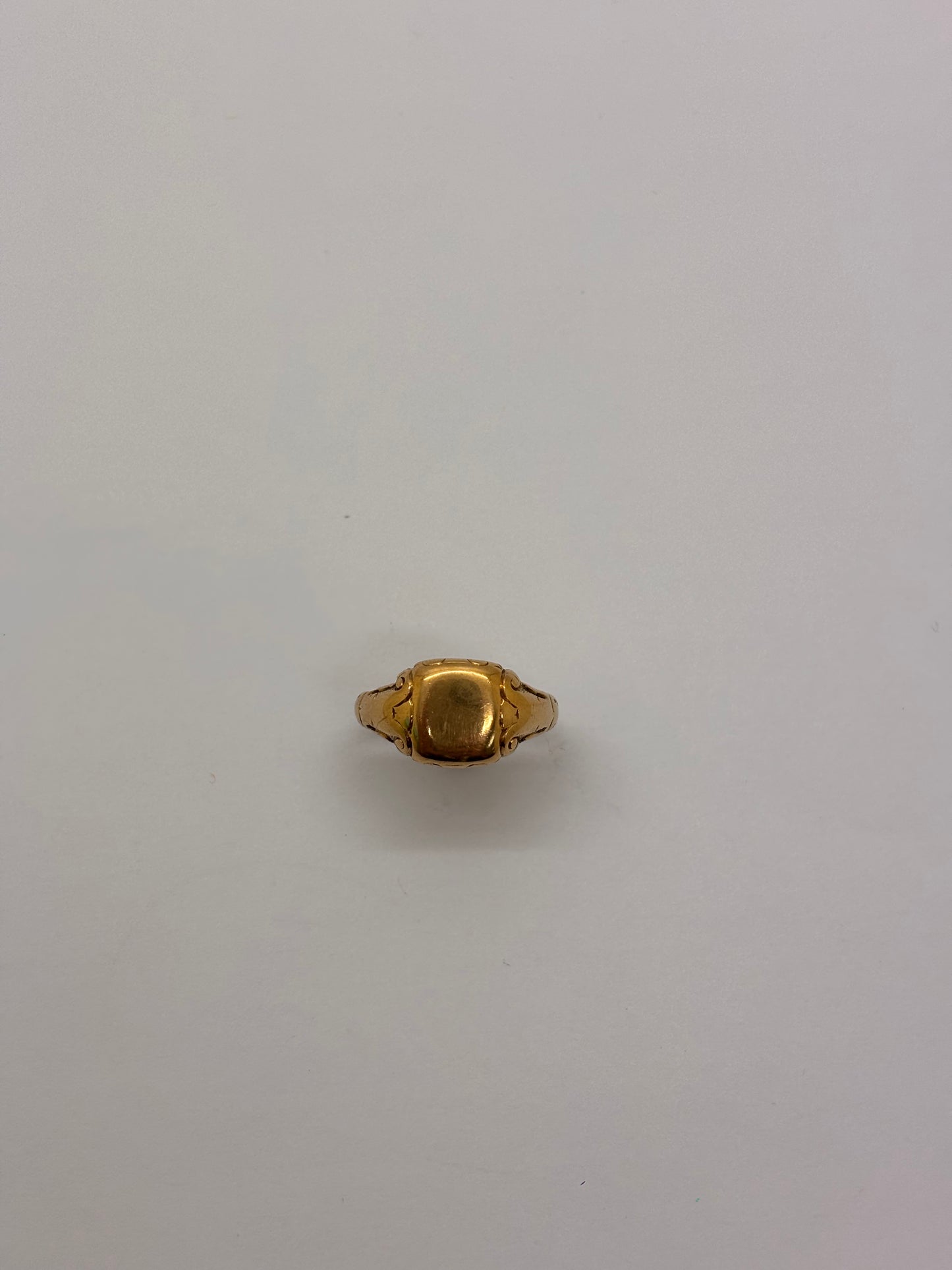 Bague en or jaune 18K Taille-53