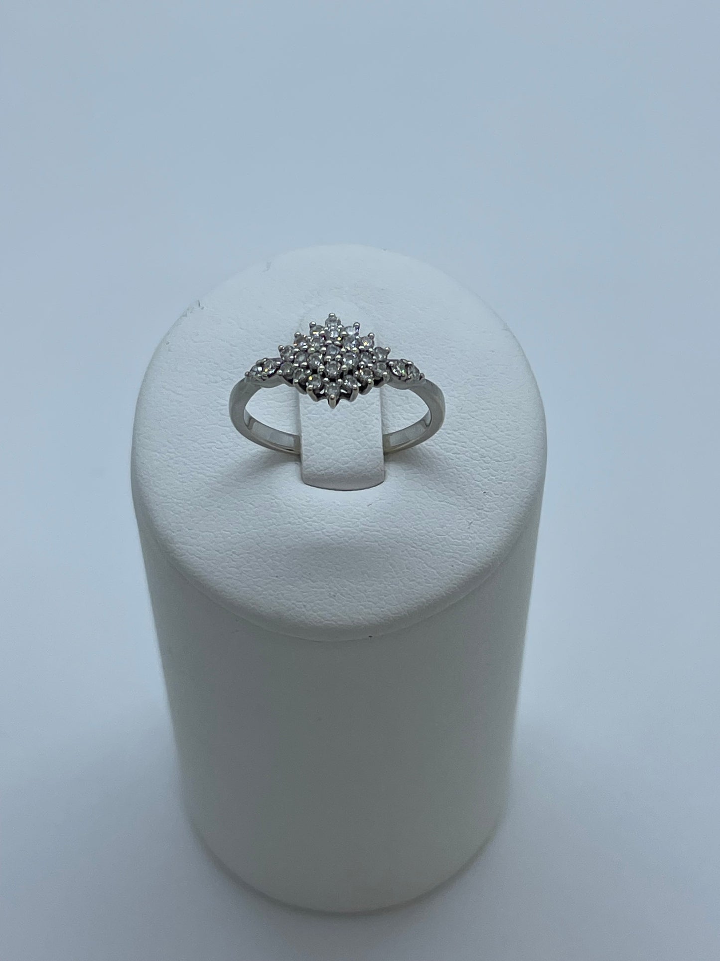 Bague en Or Blanc 18K Taille-54