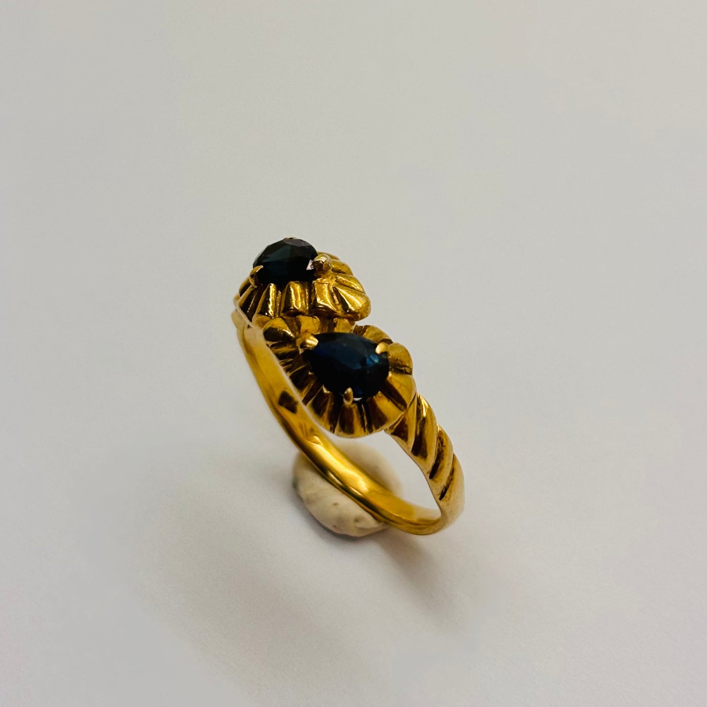 Bague en Or Jaune 18k Taille-56
