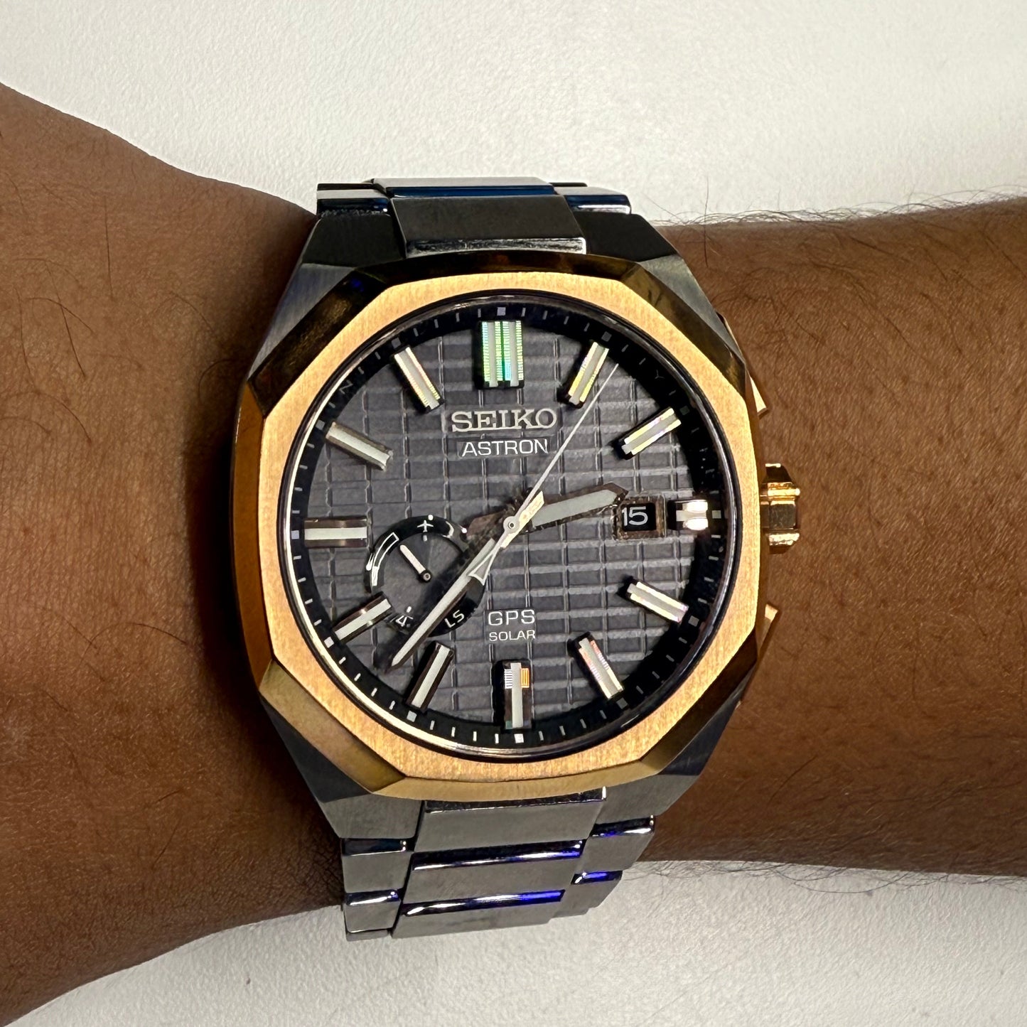 Montre Seiko Astron Solar GPS 2023 Classique Saphir Acier