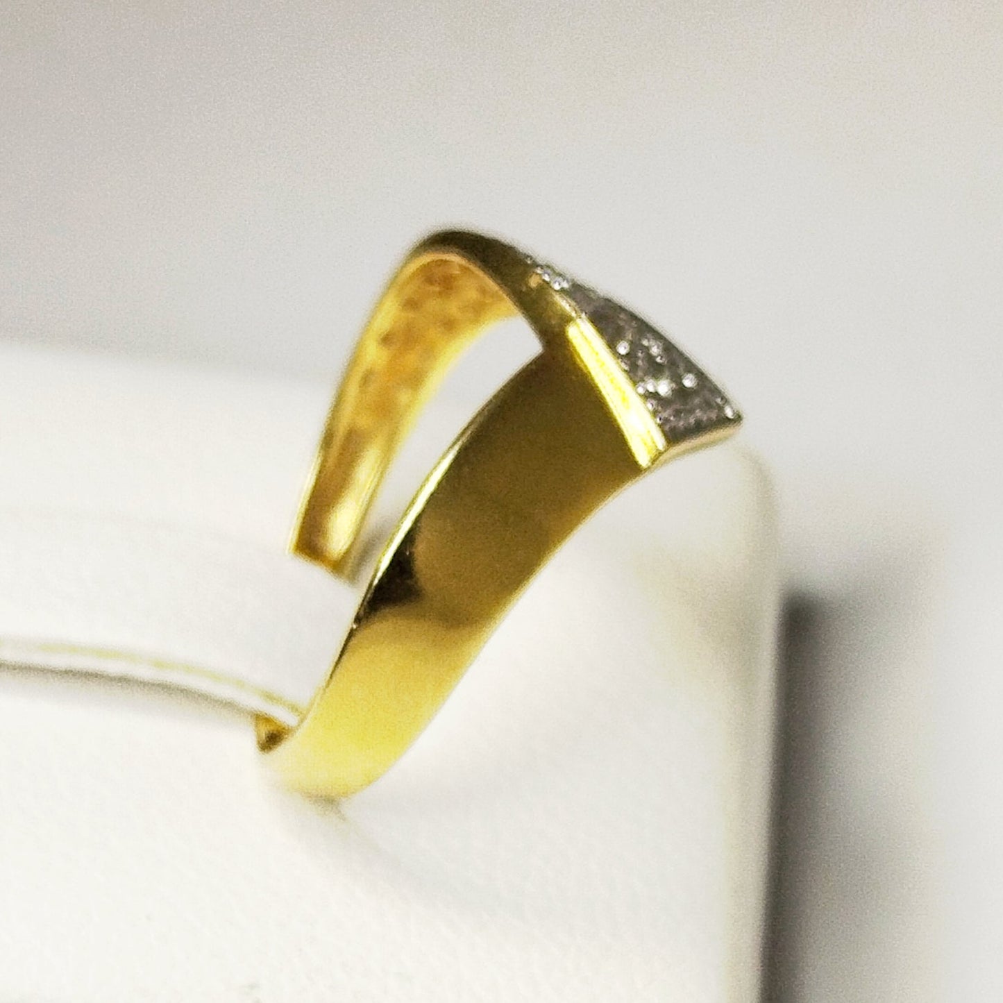 Bague en or jaune 18K Taille-50