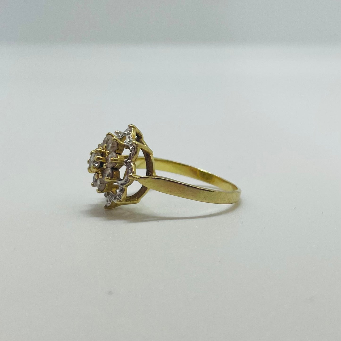 Bague Chou en Or Jaune 18k Taille-56