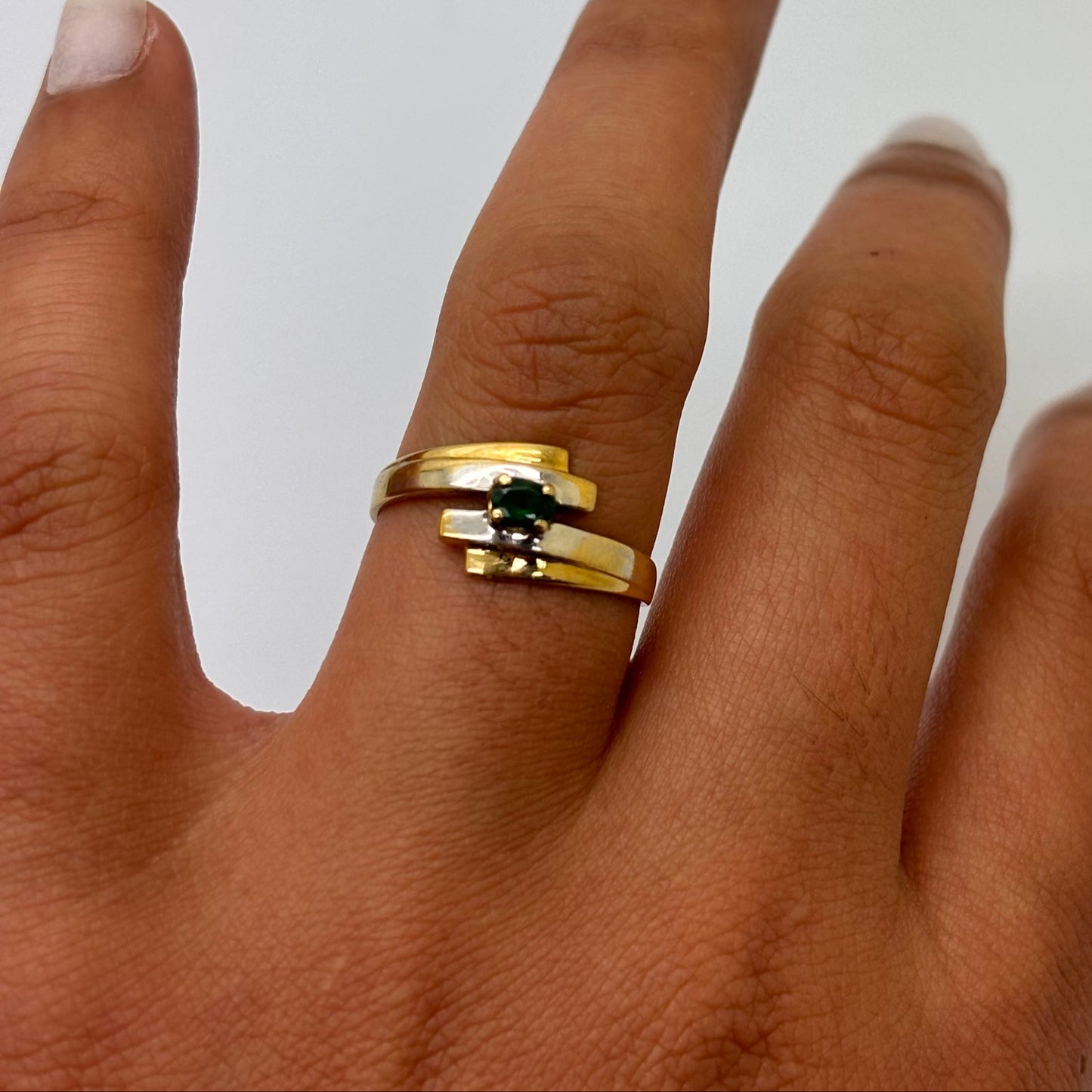 Bague en or jaune 18K Taille-54