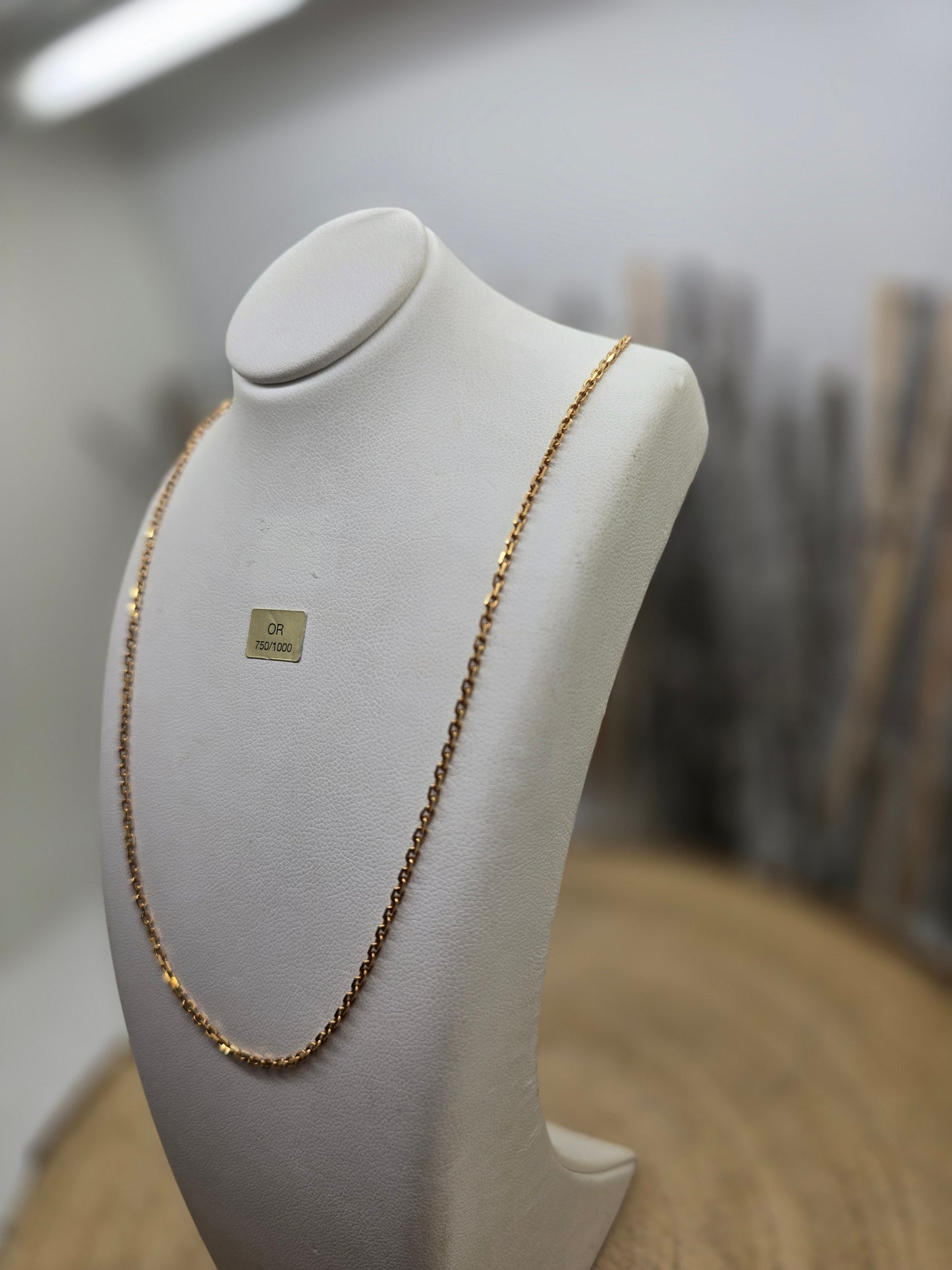 Collier en Or Jaune 18K 4.45 Grs