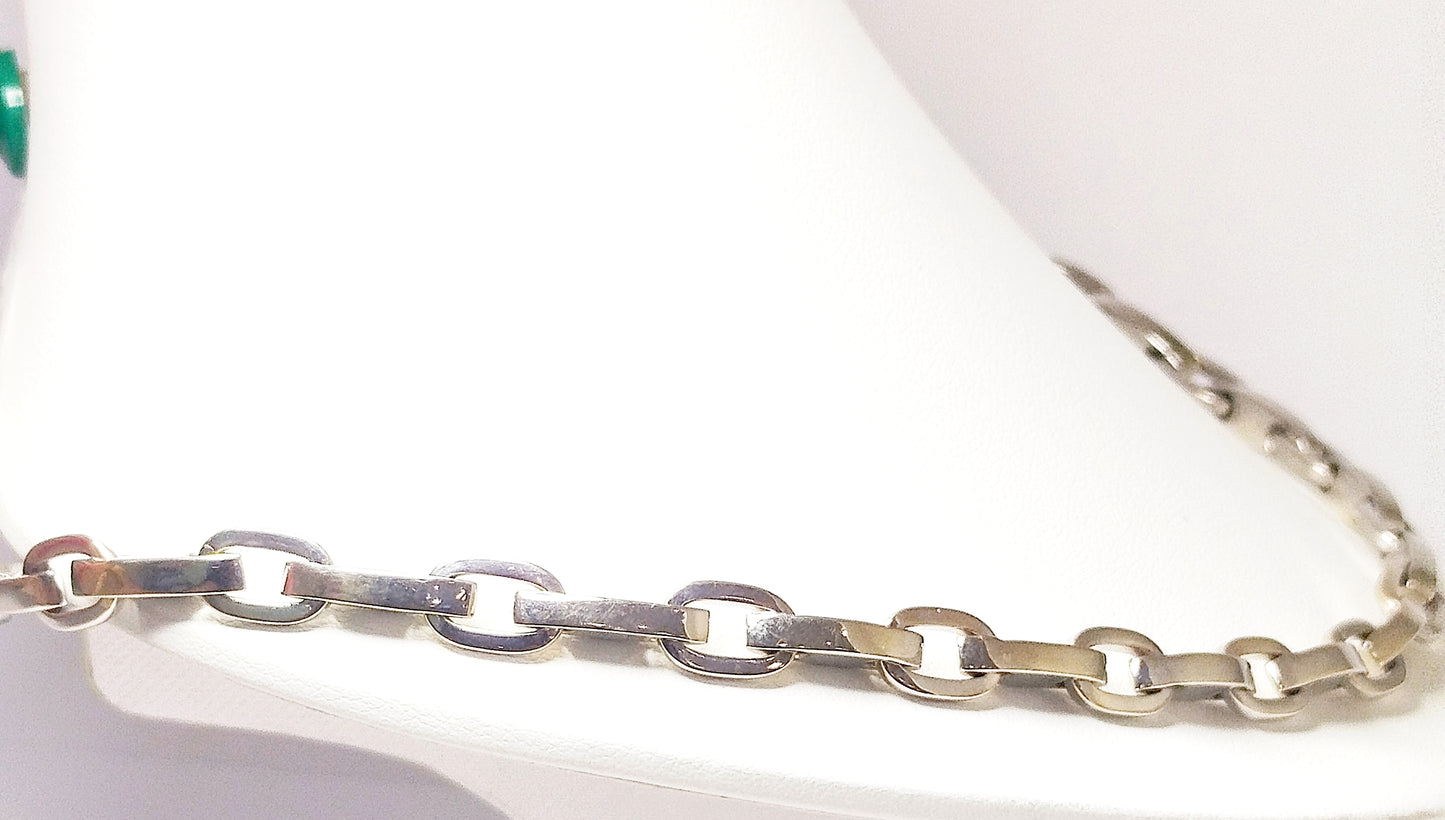 Collier Ras du Cou Or Jaune et Blanc 18K 48.14 Grs